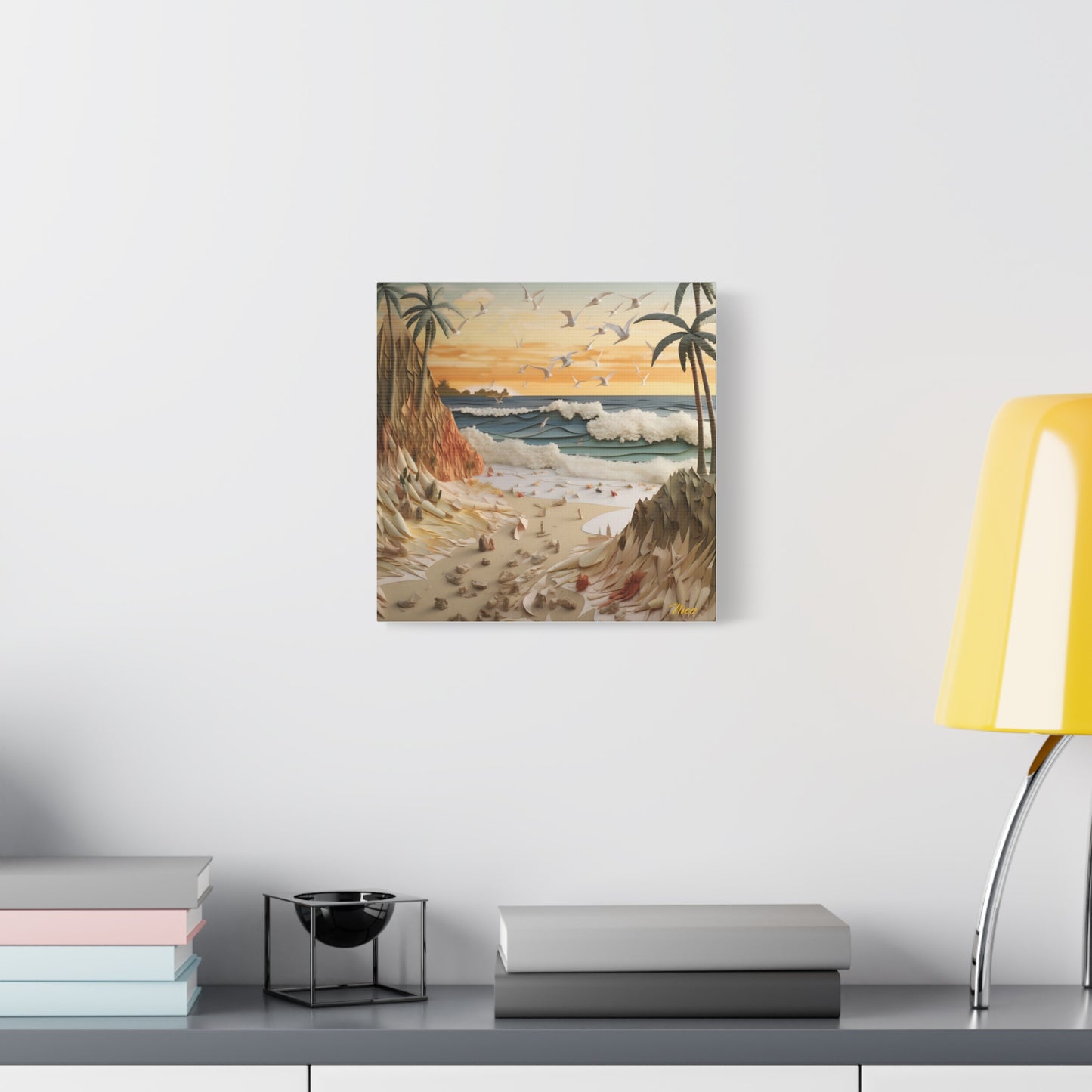 By The Seaside Series Print #7 - Streched Matte Canvas Print, 1.25" Thick