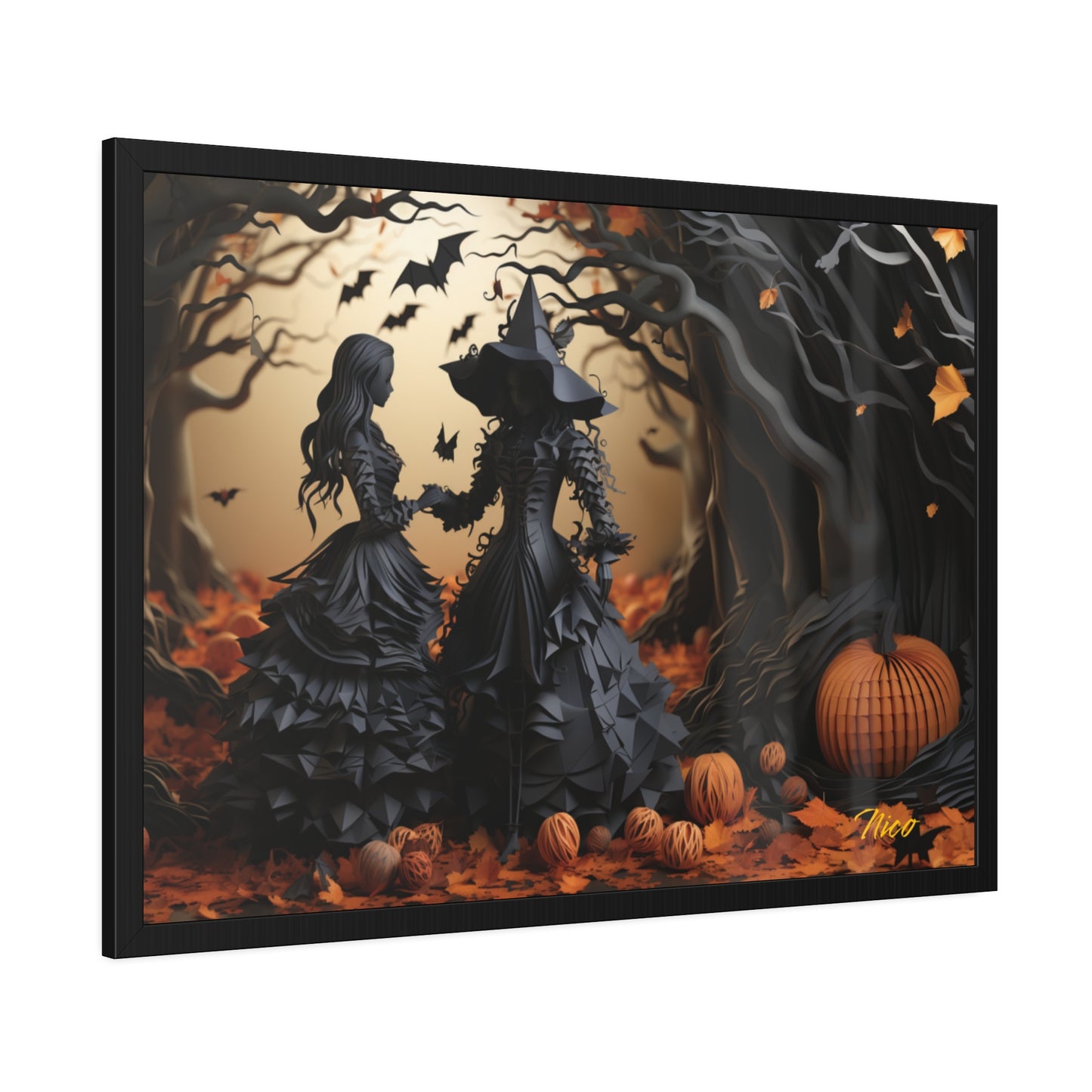 Halloween 2024 Series Print #9 - Framed Fine Art Paper Print