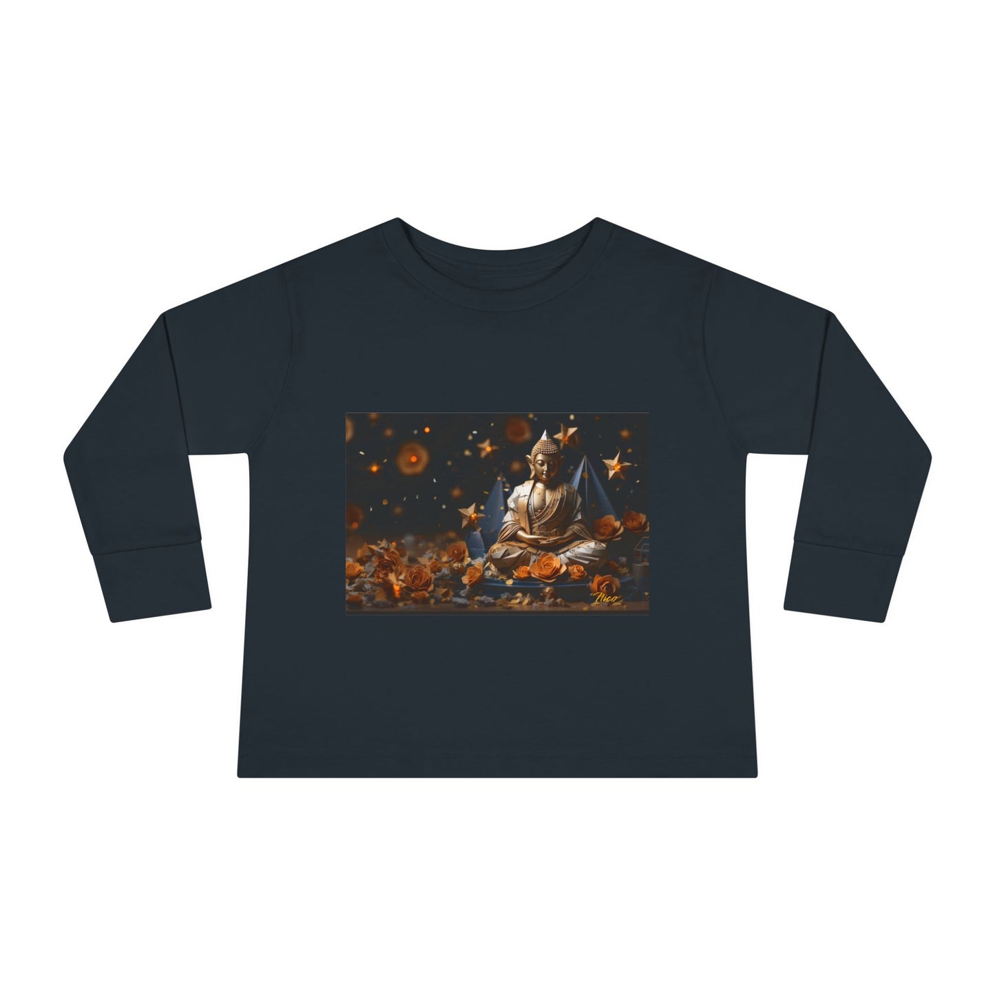 Ascending Buddha Series Print #5 Toddler Long Sleeve Tee