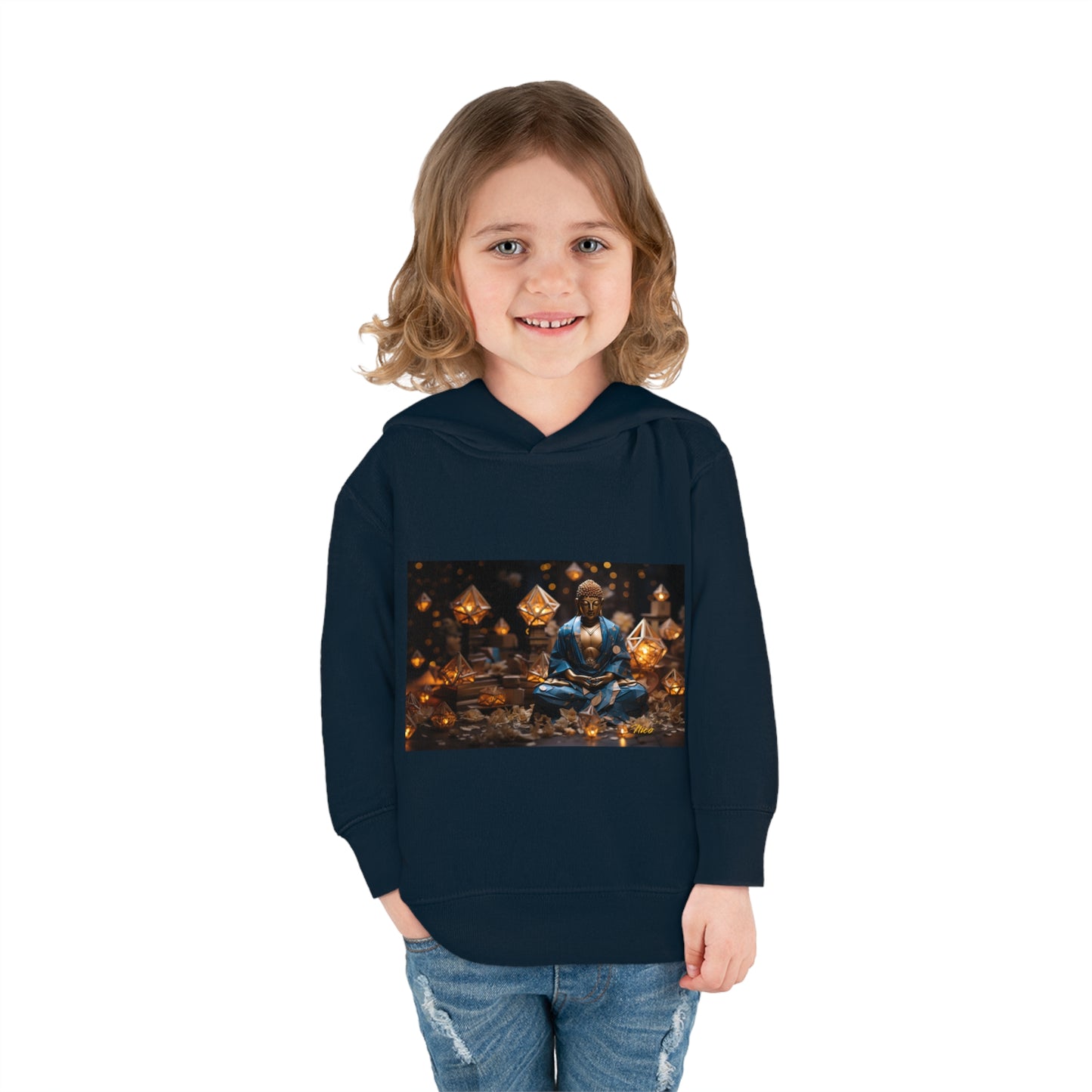 Ascending Buddah Series Print #3 Toddler Pullover Fleece Hoodie