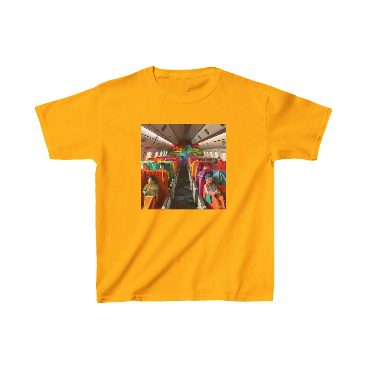 Frequent Flyer Miles Series Print #2 Kids Heavy Cotton™ Tee