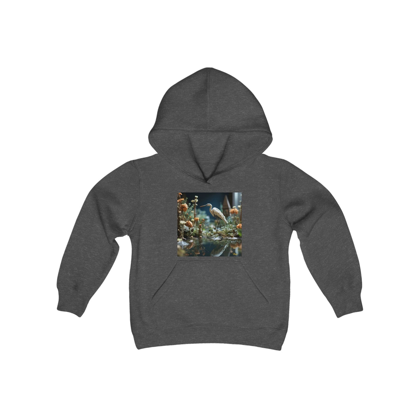 Born On A Bayou Series Print #1 Youth Heavy Blend Hooded Sweatshirt