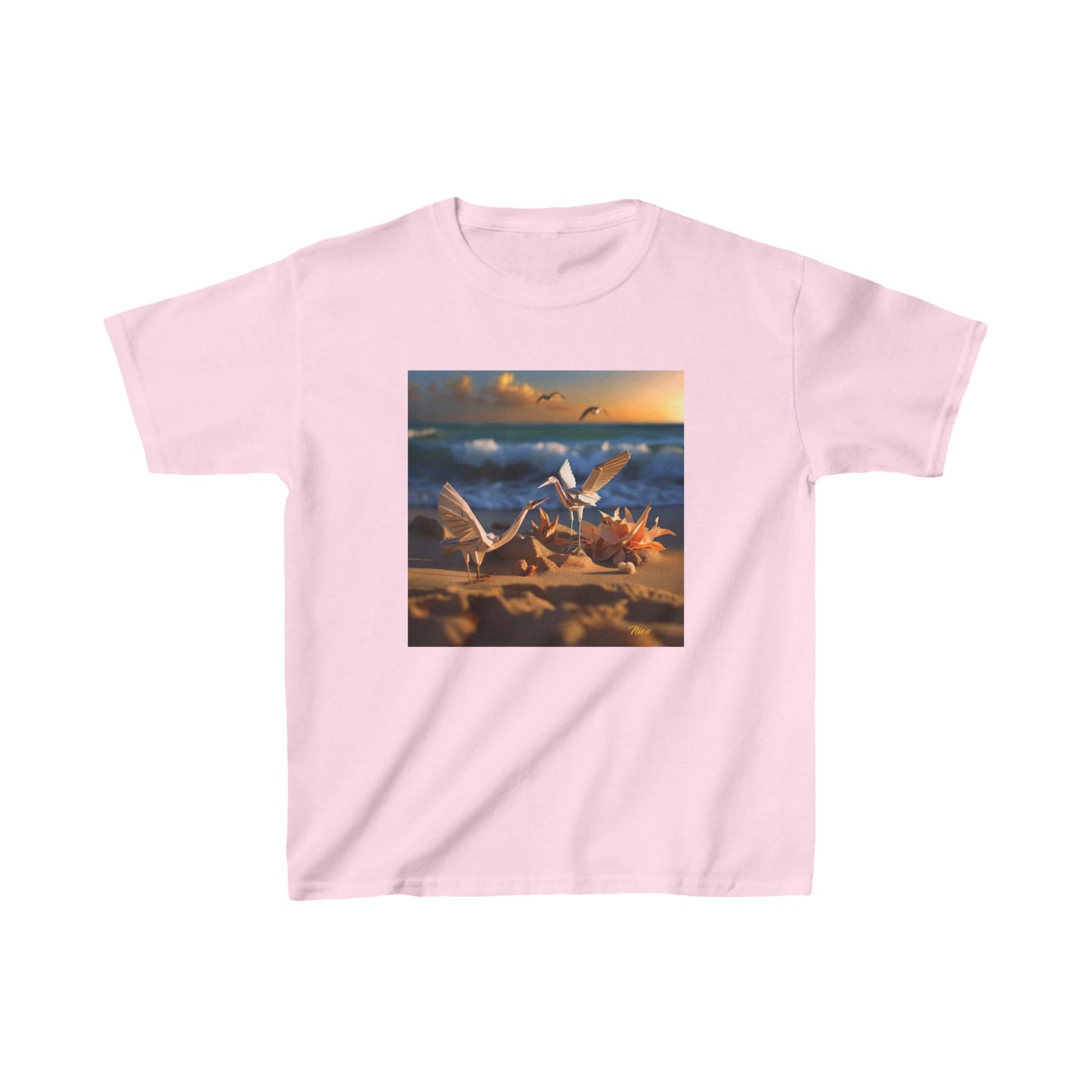 By The Seaside Series Print #3 Kids Heavy Cotton™ Tee