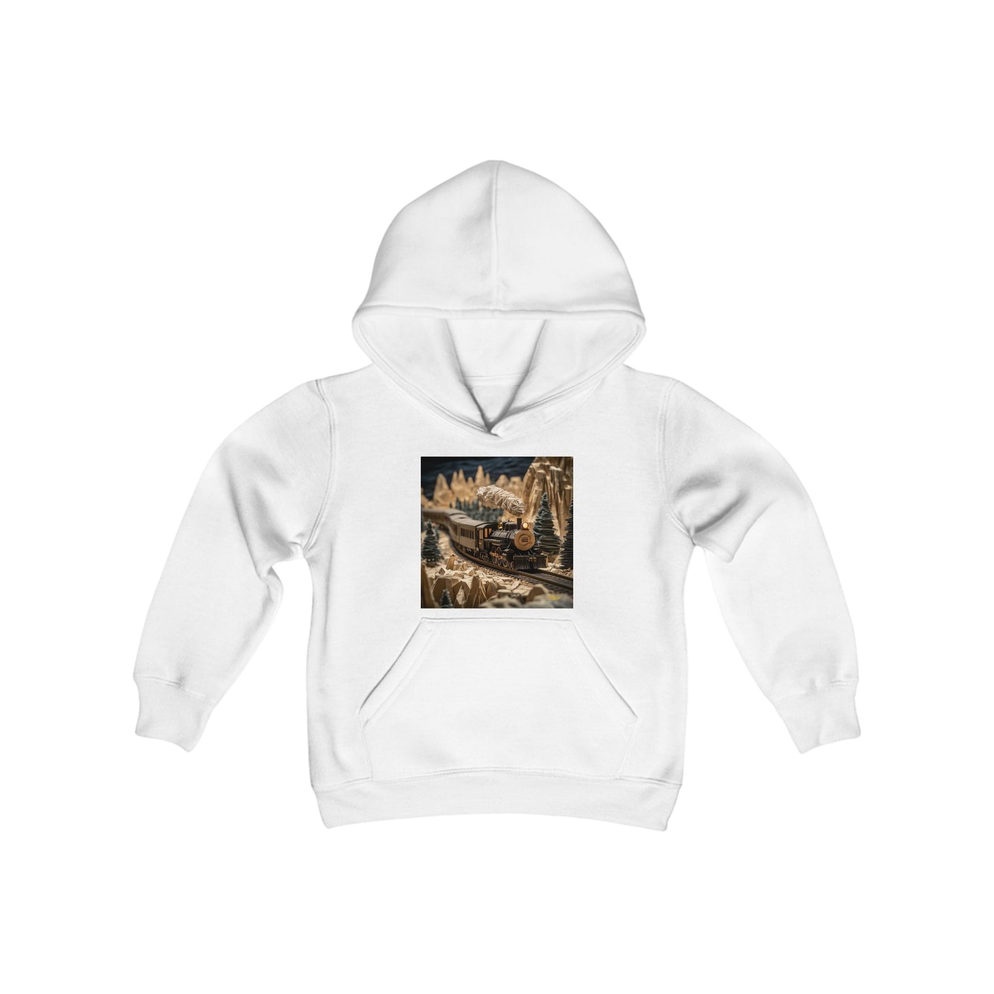 Orient Express Series Print #1 Youth Heavy Blend Hooded Sweatshirt