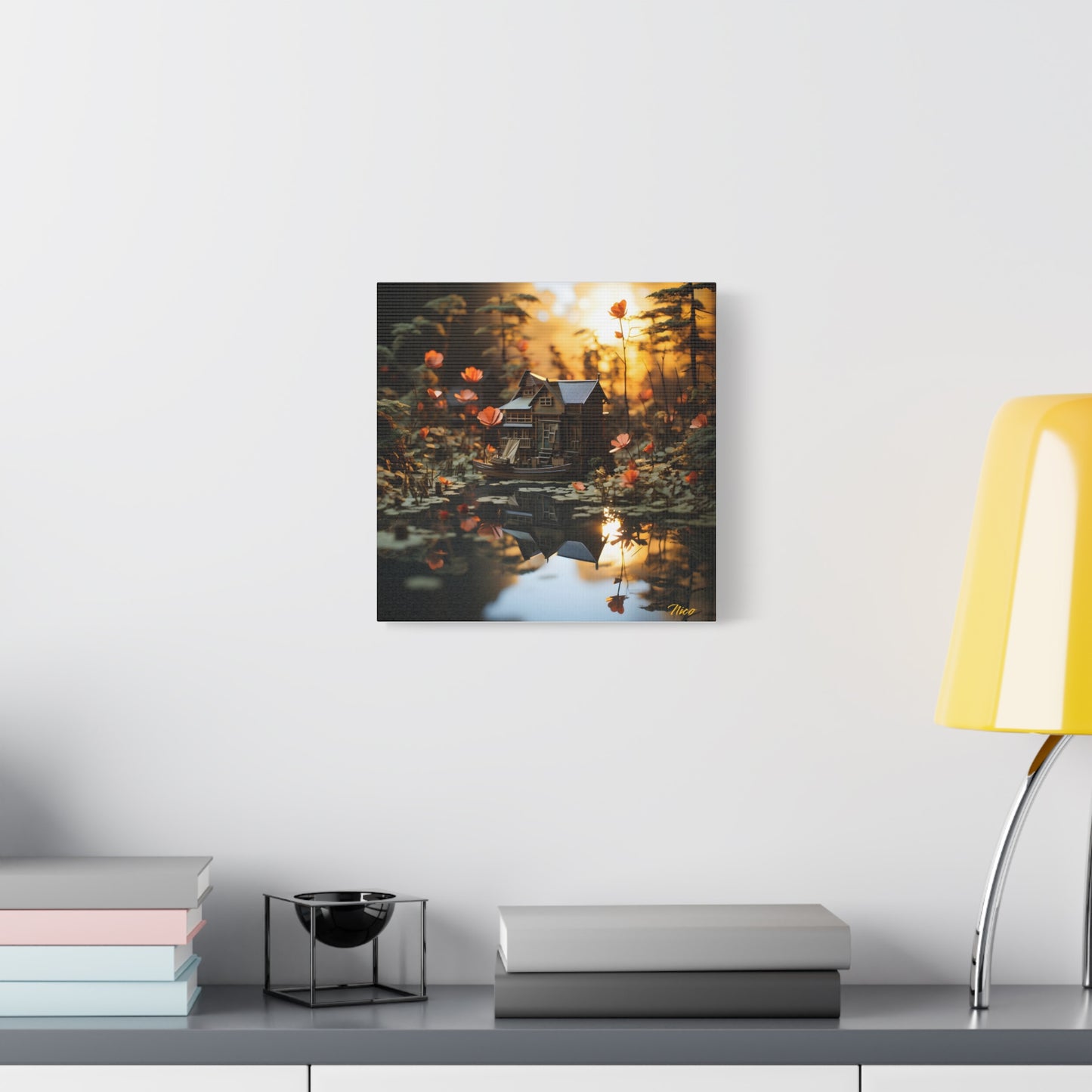 Born On A Bayou Print #7 - Streached Matte Canvas Print, 1.25" Thick