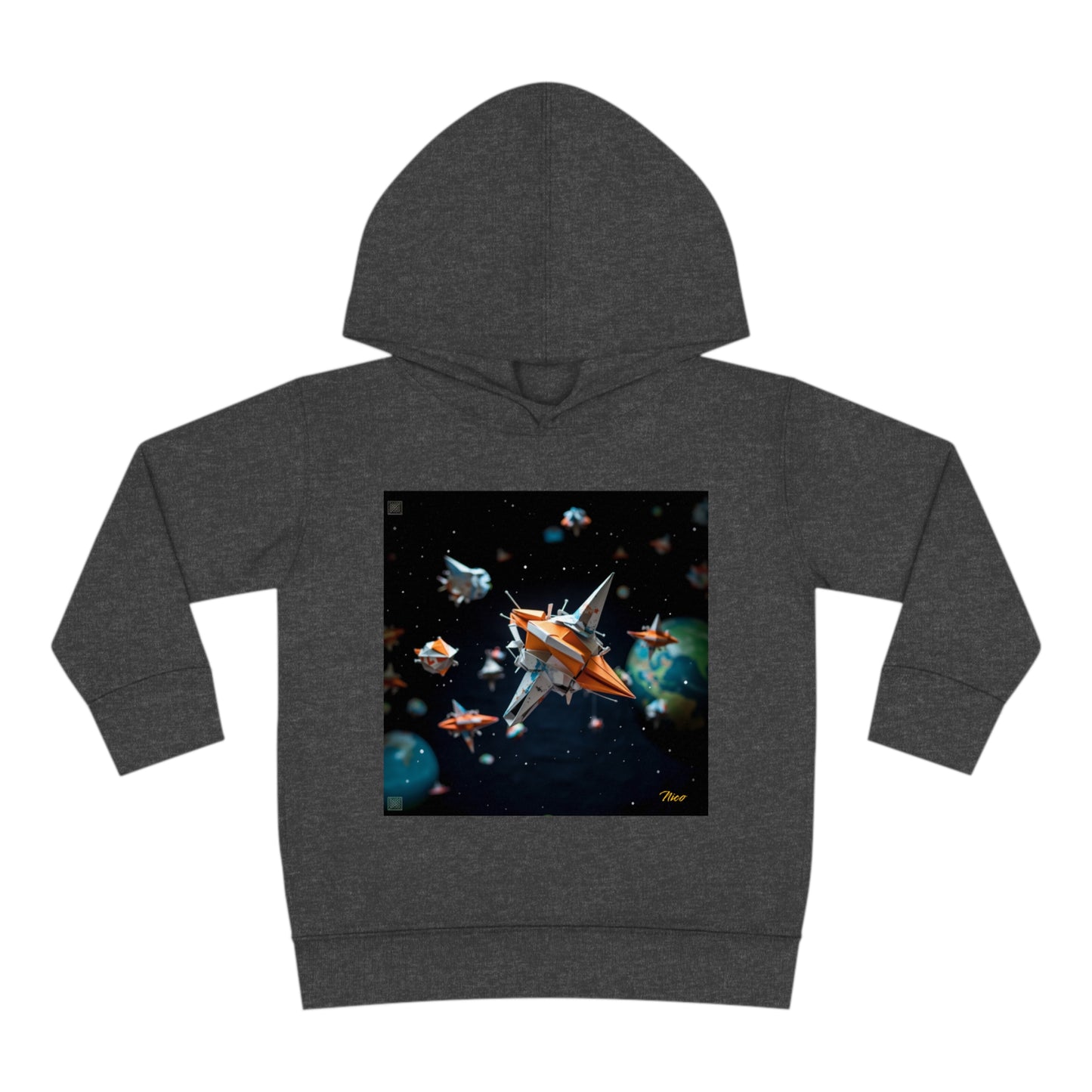 Elons' Dream Series Print #1 Toddler Pullover Fleece Hoodie