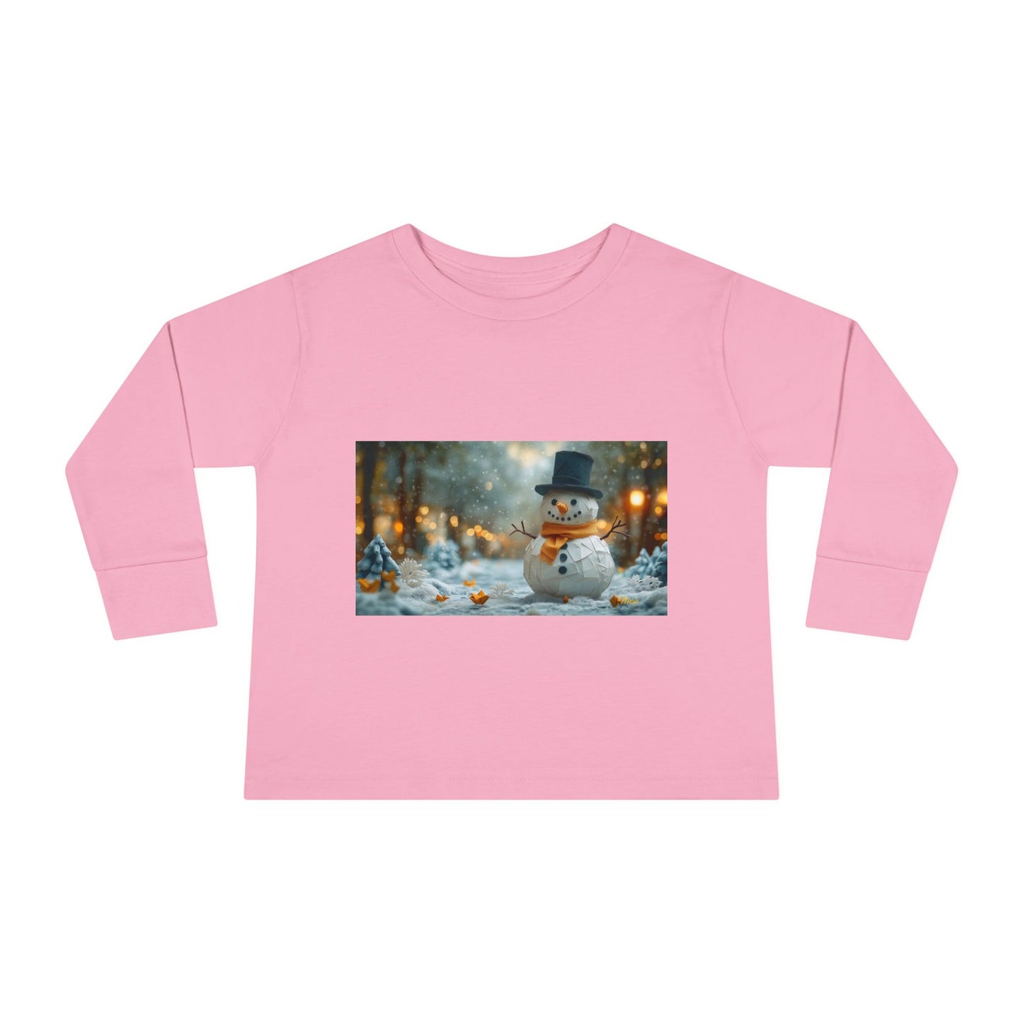 Chirstmas 2024 Series Print #11 Toddler Long Sleeve Tee