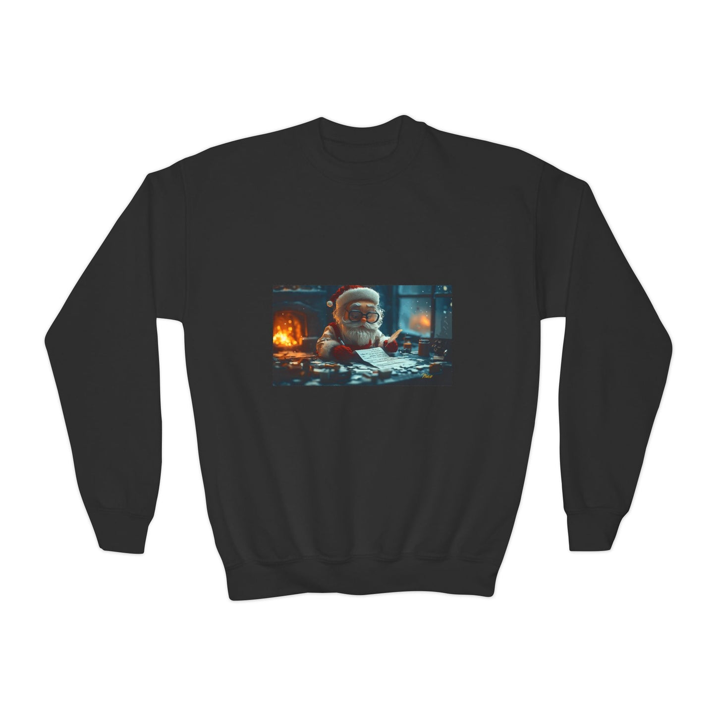 Chirstmas 2024 Series Print #1 Youth Crewneck Sweatshirt