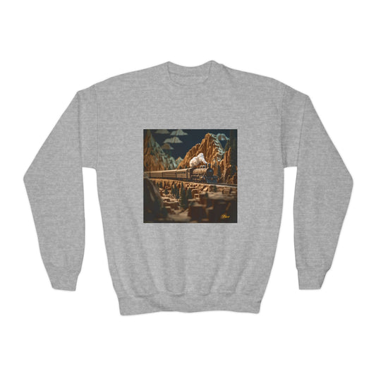 Orient Express Series Print #9 Youth Crewneck Sweatshirt