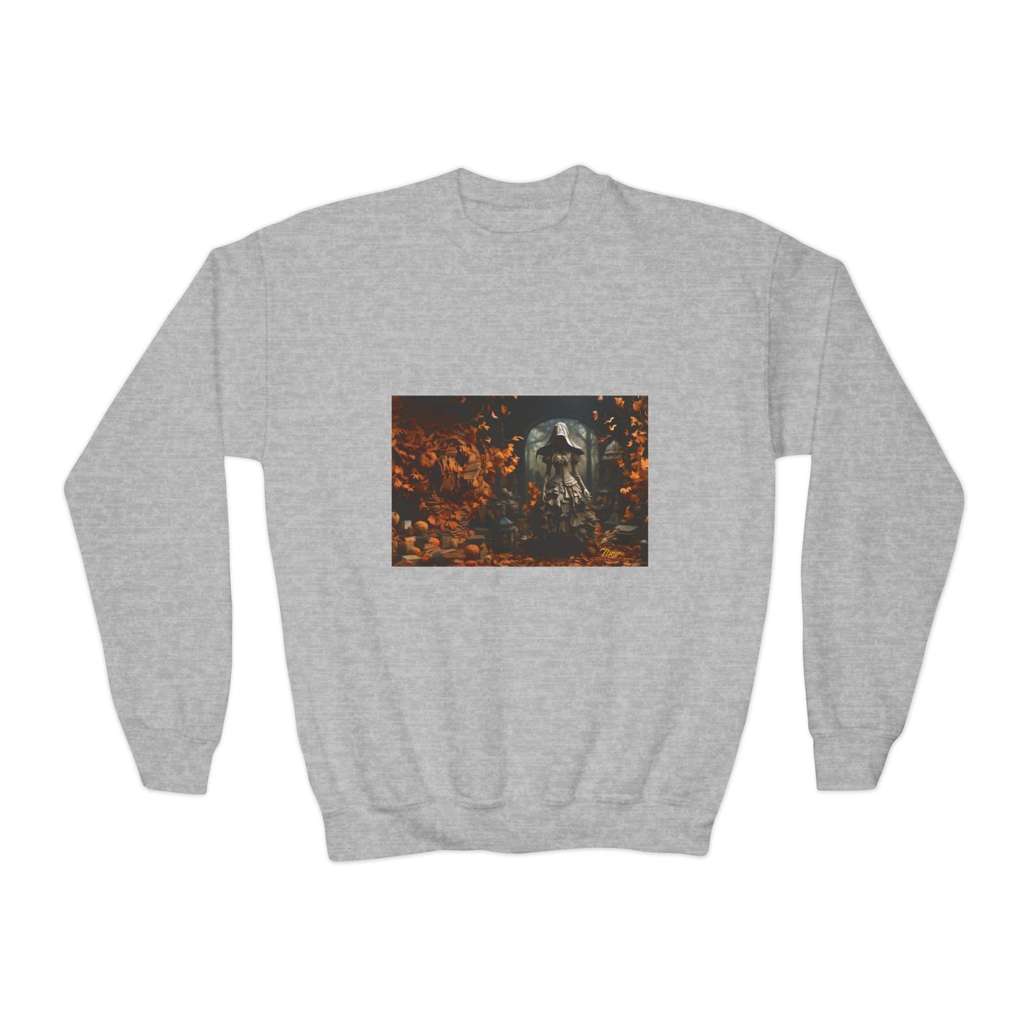 Halloween 2024 Series Print #7 Youth Crewneck Sweatshirt