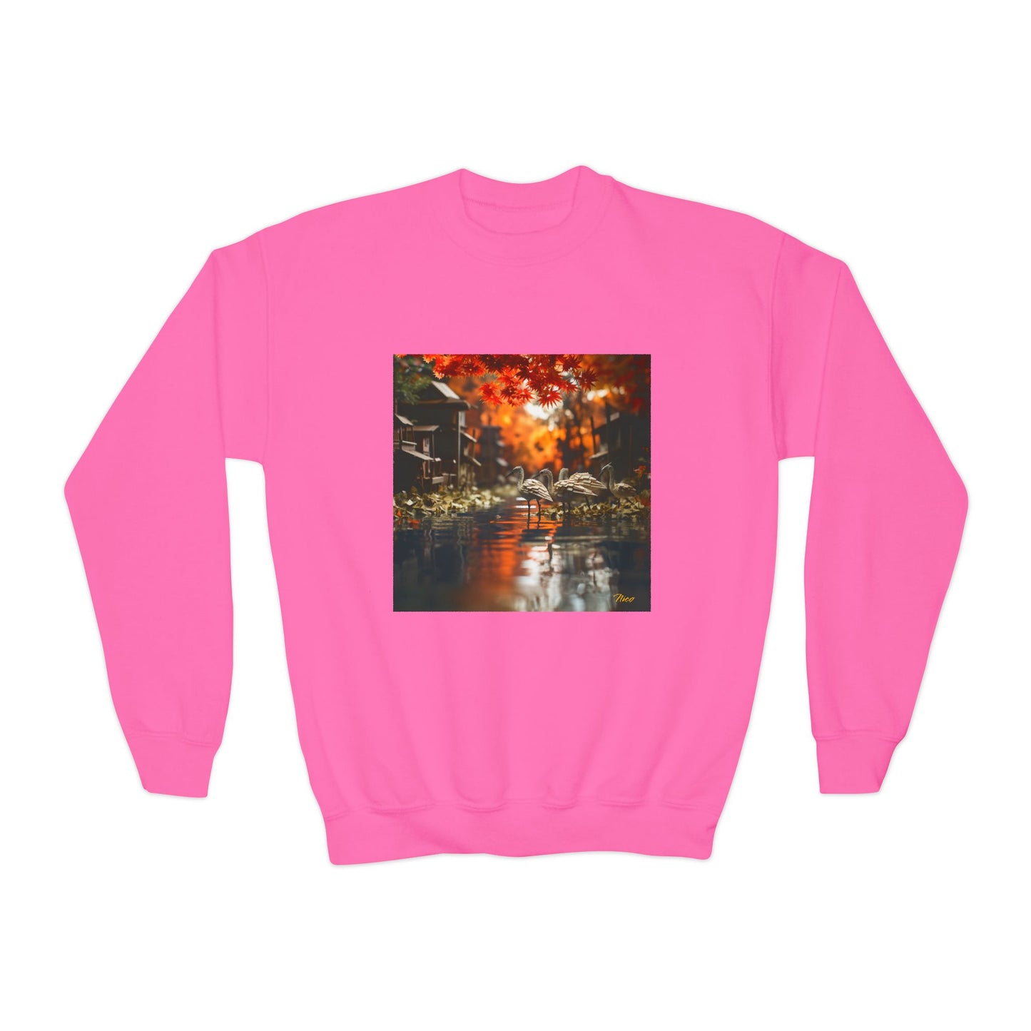 Born On A Bayou Series Print #8 Youth Crewneck Sweatshirt