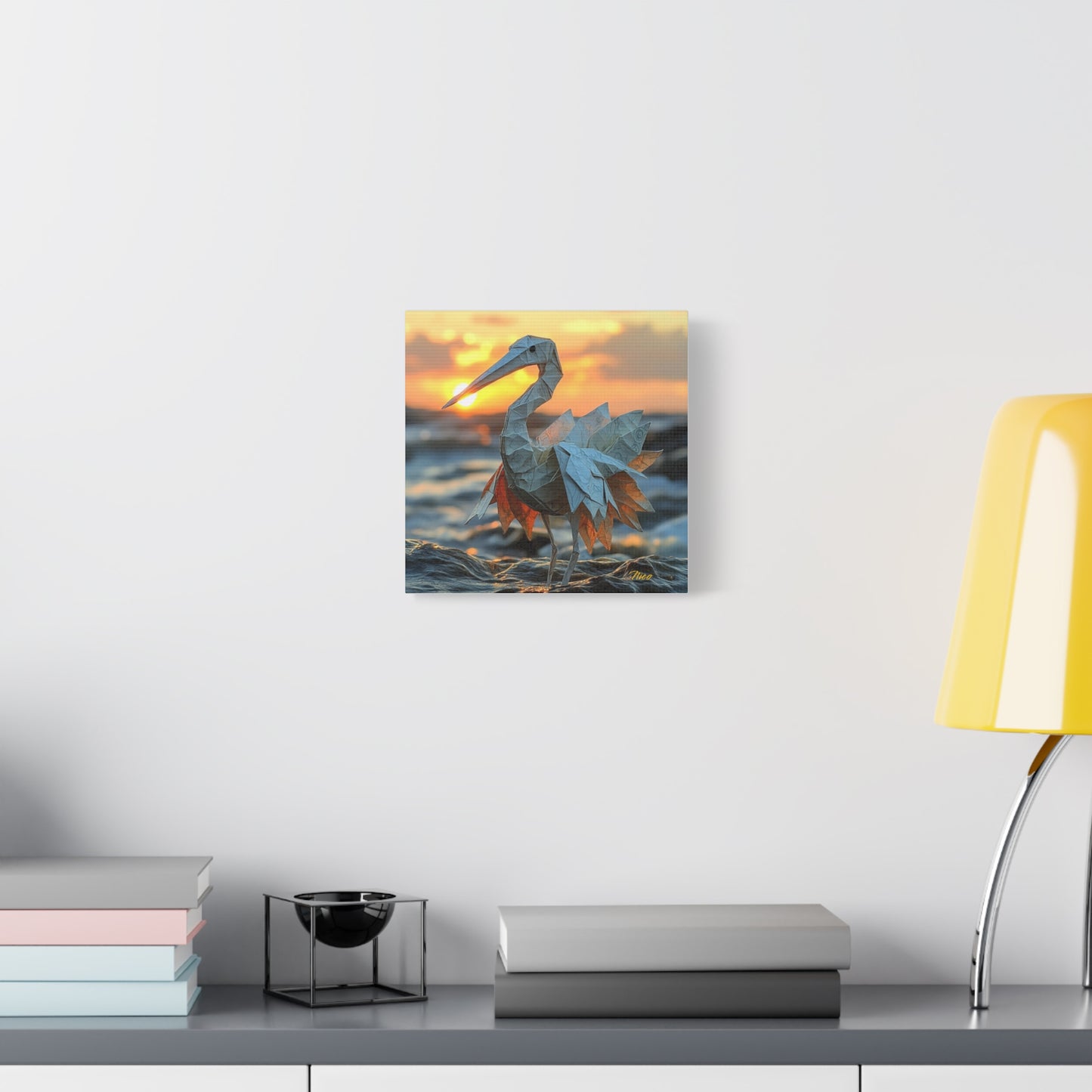 By The Seaside Series Print #1 - Streched Matte Canvas Print, 1.25" Thick