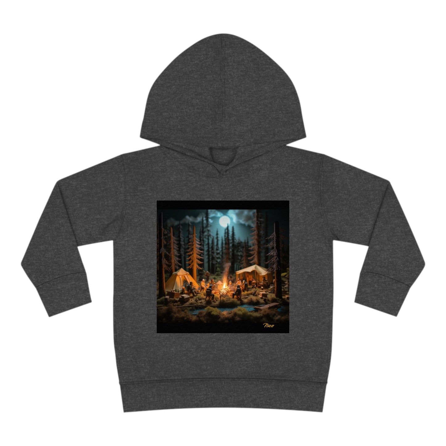 Under The Starry Skies Series Print #8 Toddler Pullover Fleece Hoodie