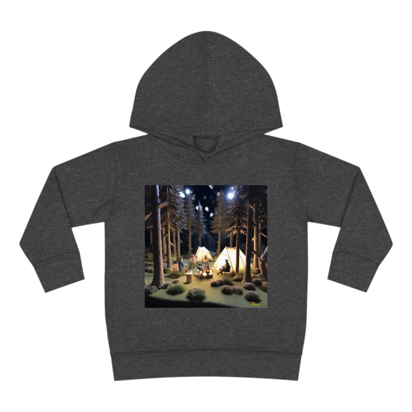 Under The Starry Skies Series Print #7 Toddler Pullover Fleece Hoodie