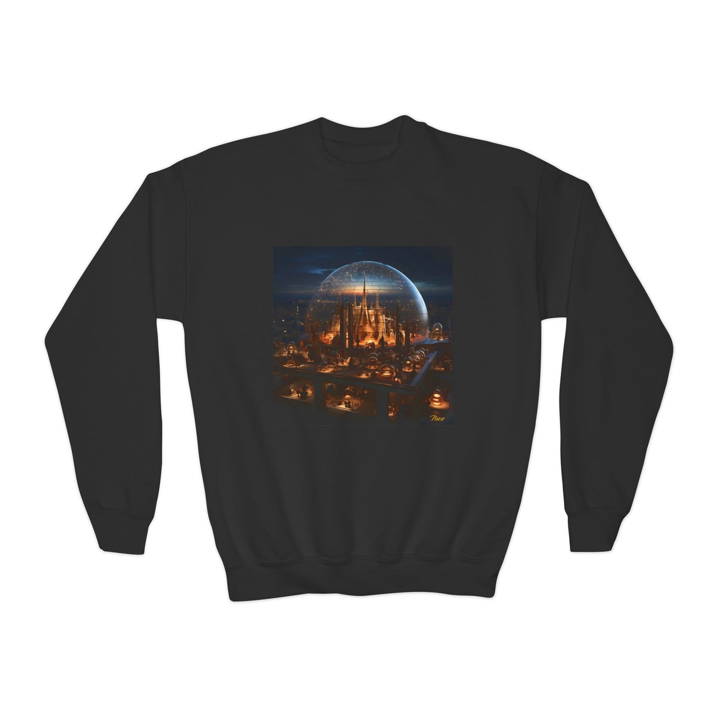 Elons' Dream Series Print #10 Youth Crewneck Sweatshirt