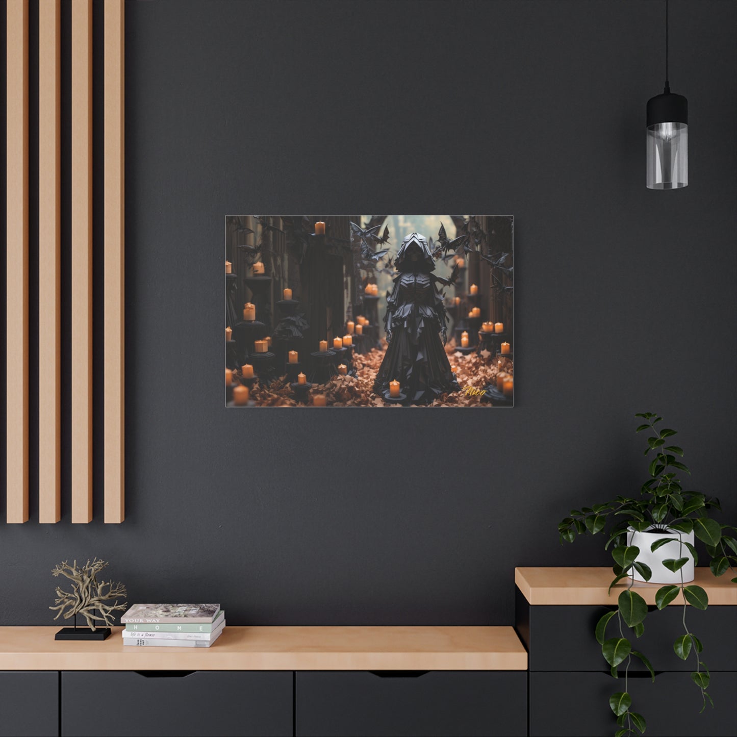 Halloween 2023 Series Print #5 - Streched Matte Canvas Print, 1.25" Thick