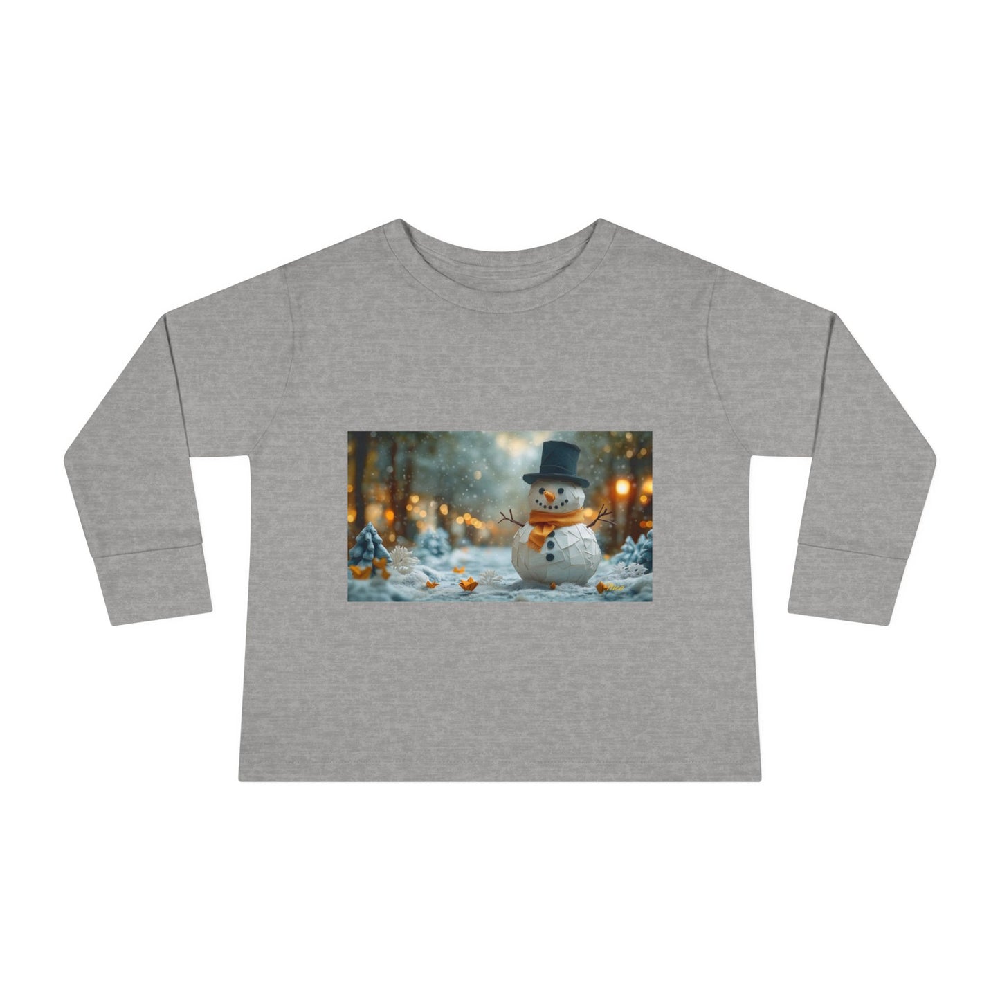 Chirstmas 2024 Series Print #11 Toddler Long Sleeve Tee