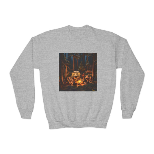 Under The Starry Skies Series Print #4 Youth Crewneck Sweatshirt