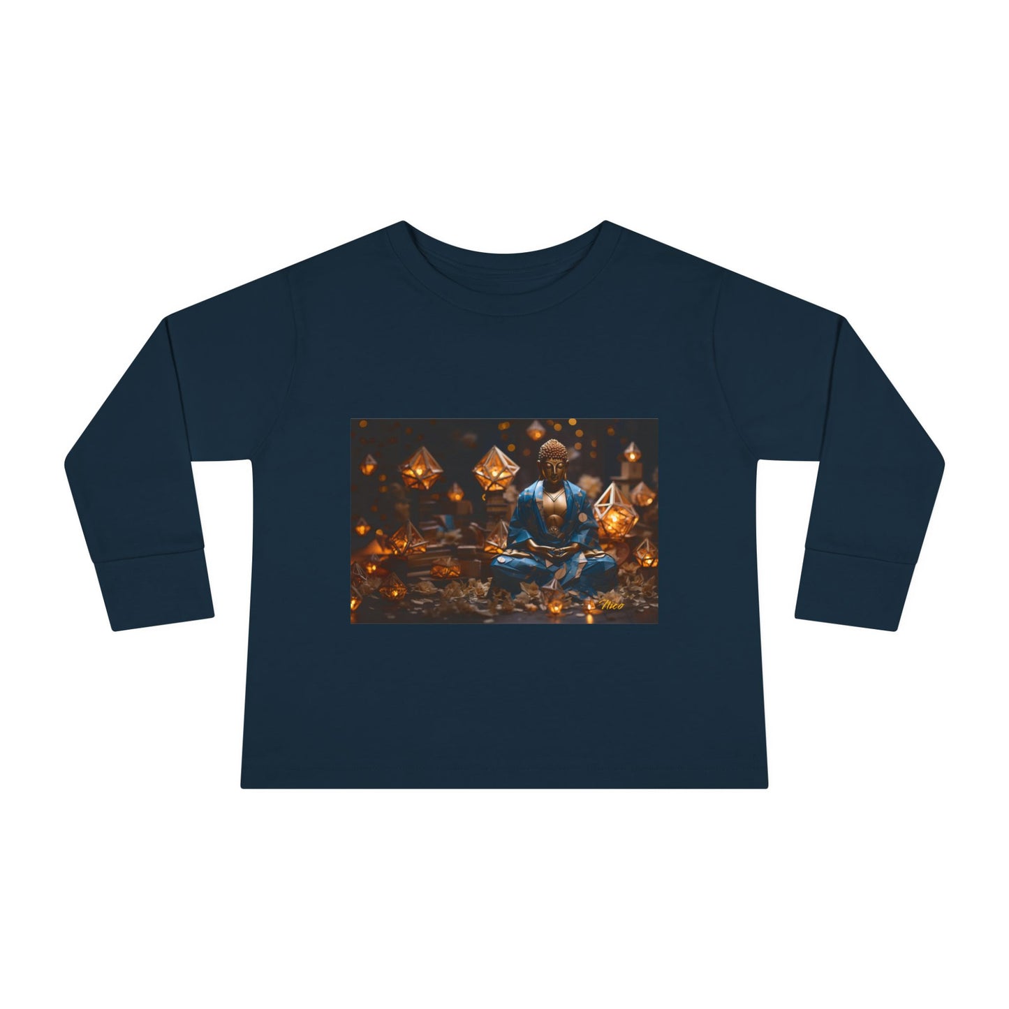 Ascending Buddha Series Print #3 Toddler Long Sleeve Tee