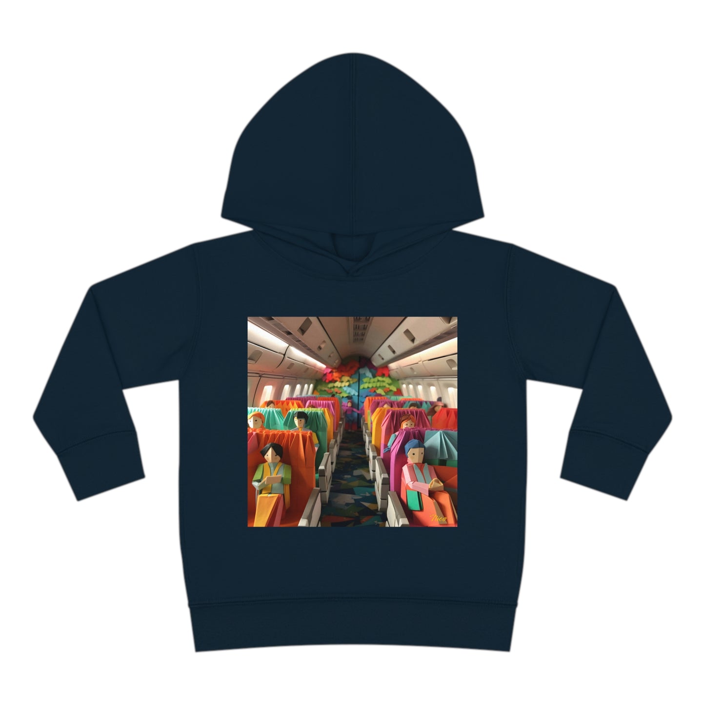 Frequent Flyer Miles Series Print #2 Toddler Pullover Fleece Hoodie