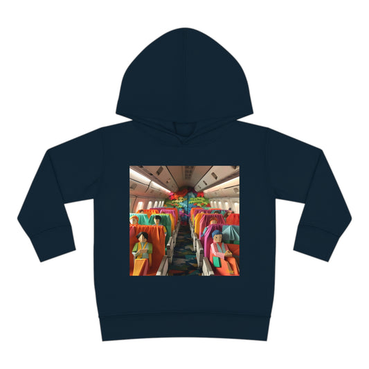 Frequent Flyer Miles Series Print #2 Toddler Pullover Fleece Hoodie