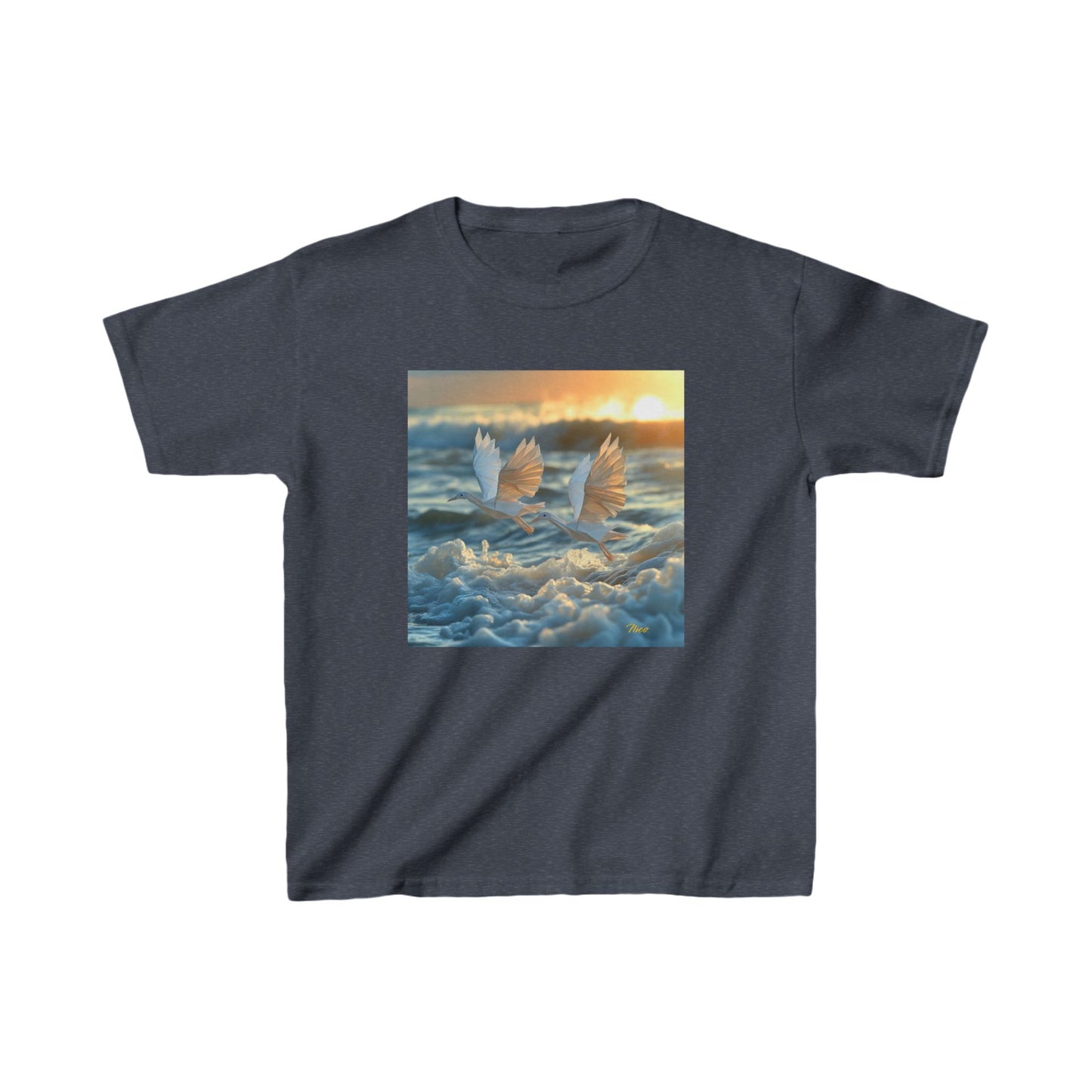 By The Seaside Series Print #5 Kids Heavy Cotton™ Tee