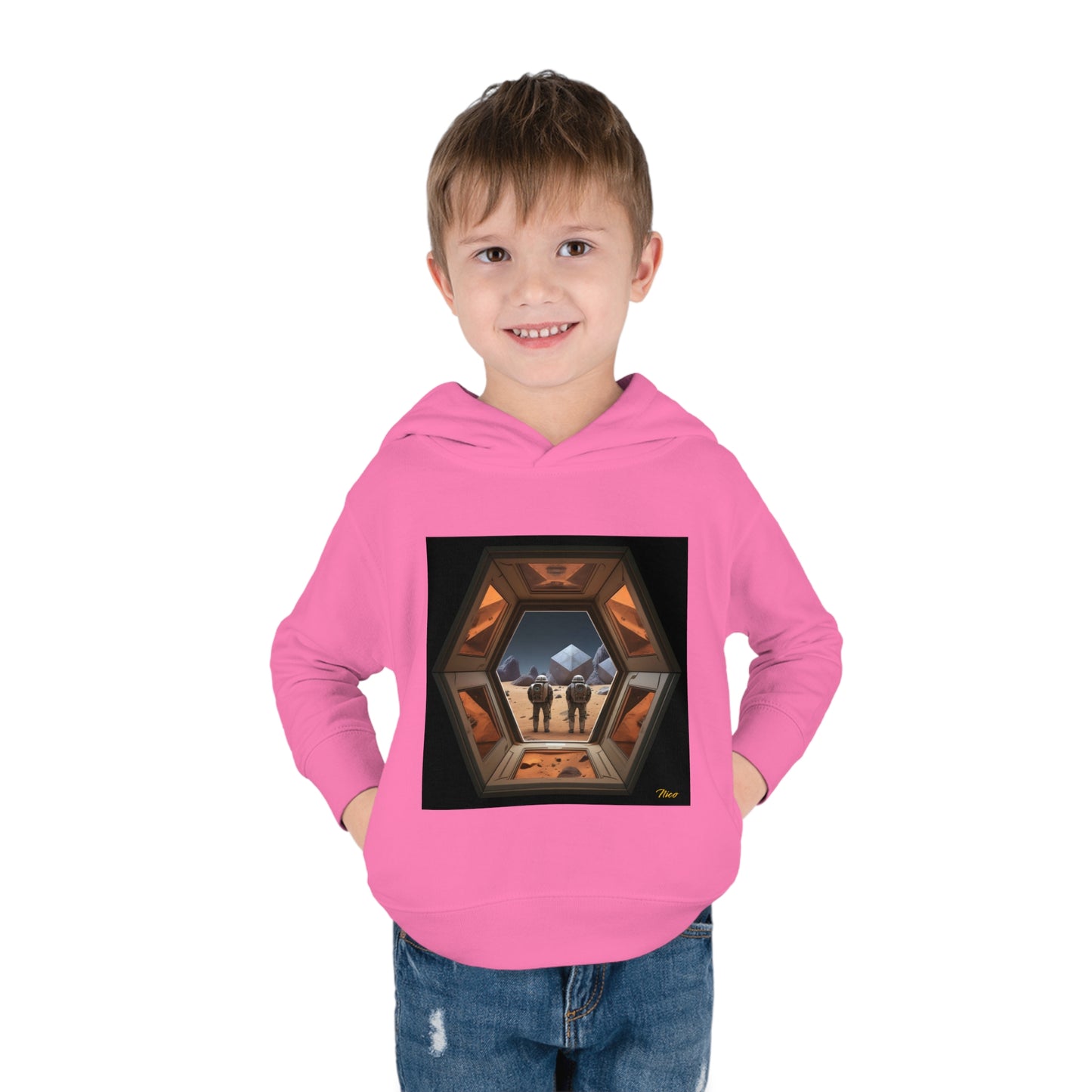 Elons' Dream Series Print #7 Toddler Pullover Fleece Hoodie