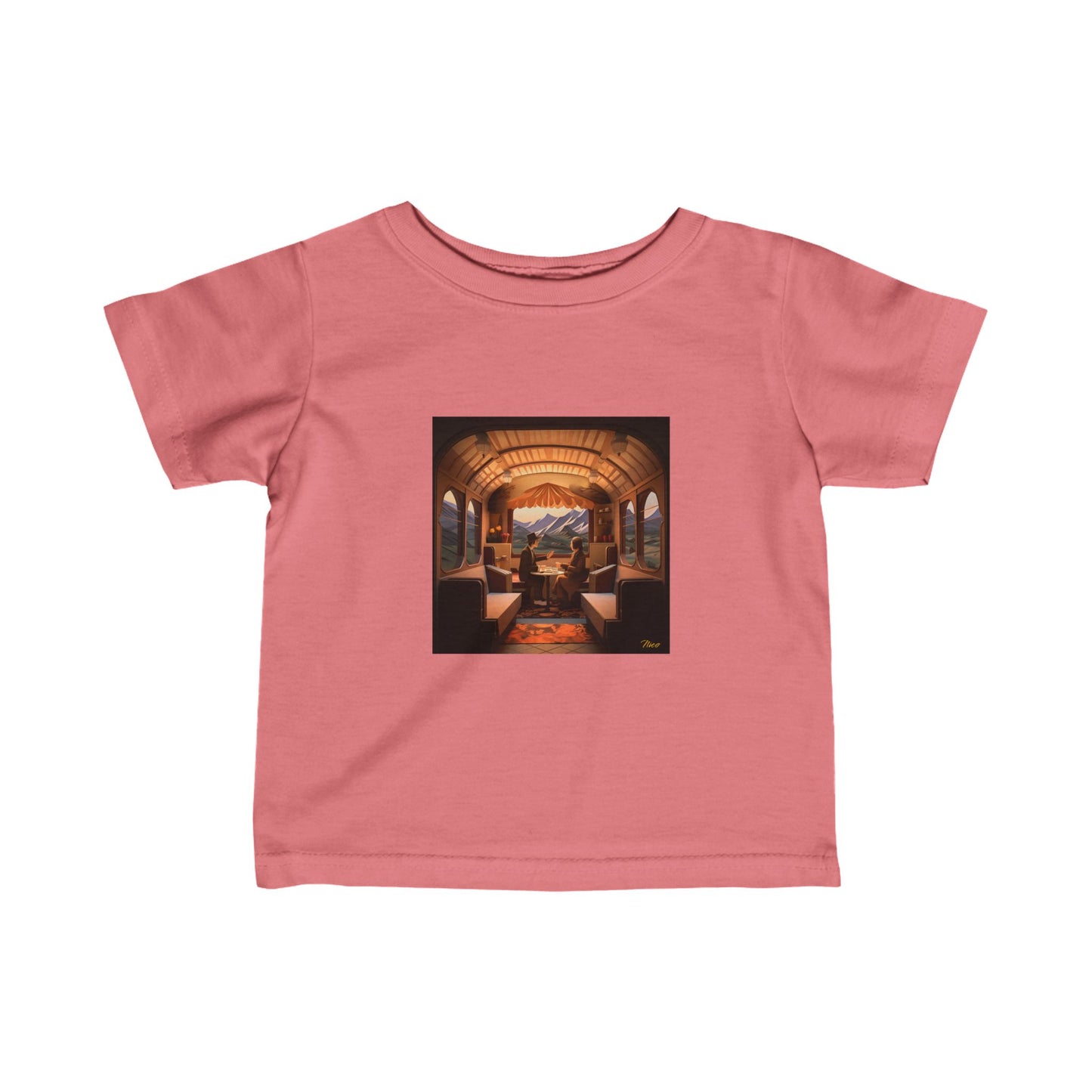 Orient Express Series Print #10 Infant Fine Jersey Tee