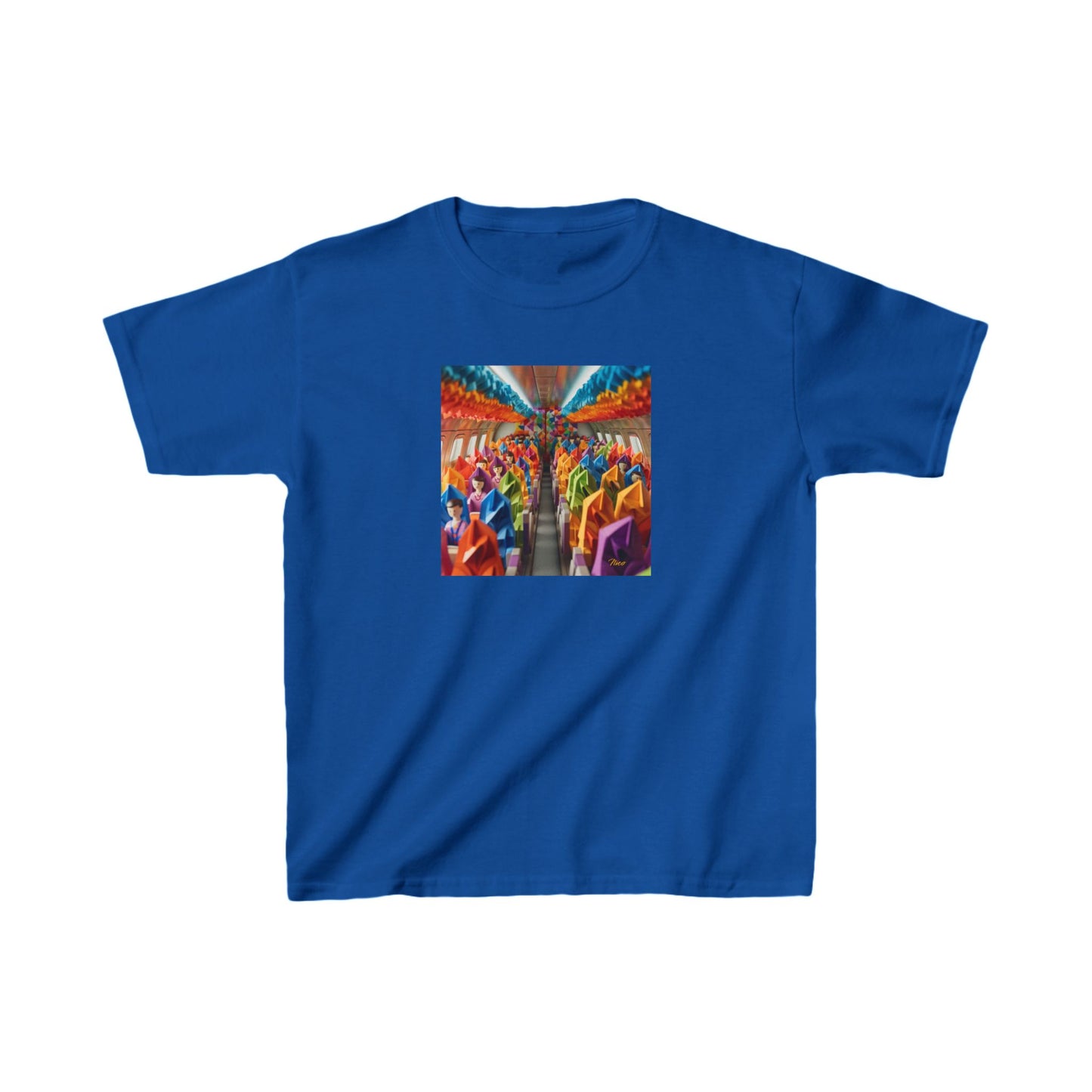 Frequent Flyer Miles Series Print #8 Kids Heavy Cotton™ Tee