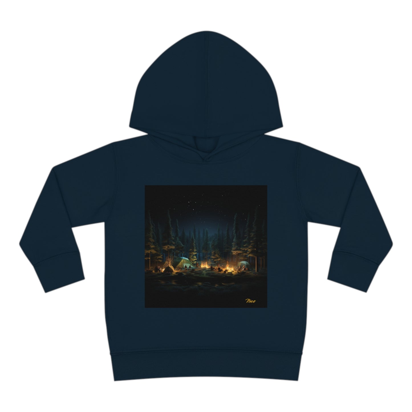 Under The Starry Skies Series Print #2 Toddler Pullover Fleece Hoodie