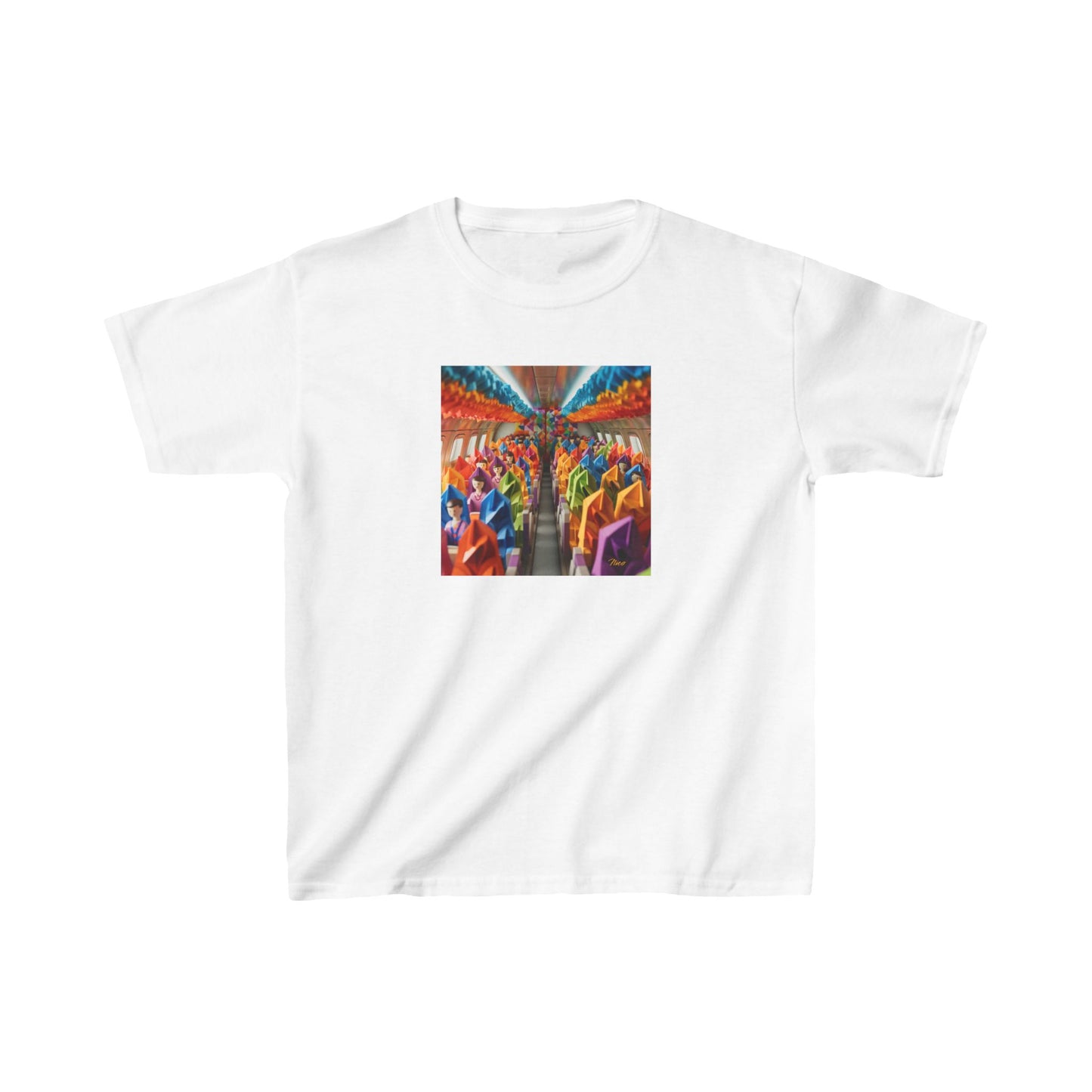 Frequent Flyer Miles Series Print #8 Kids Heavy Cotton™ Tee