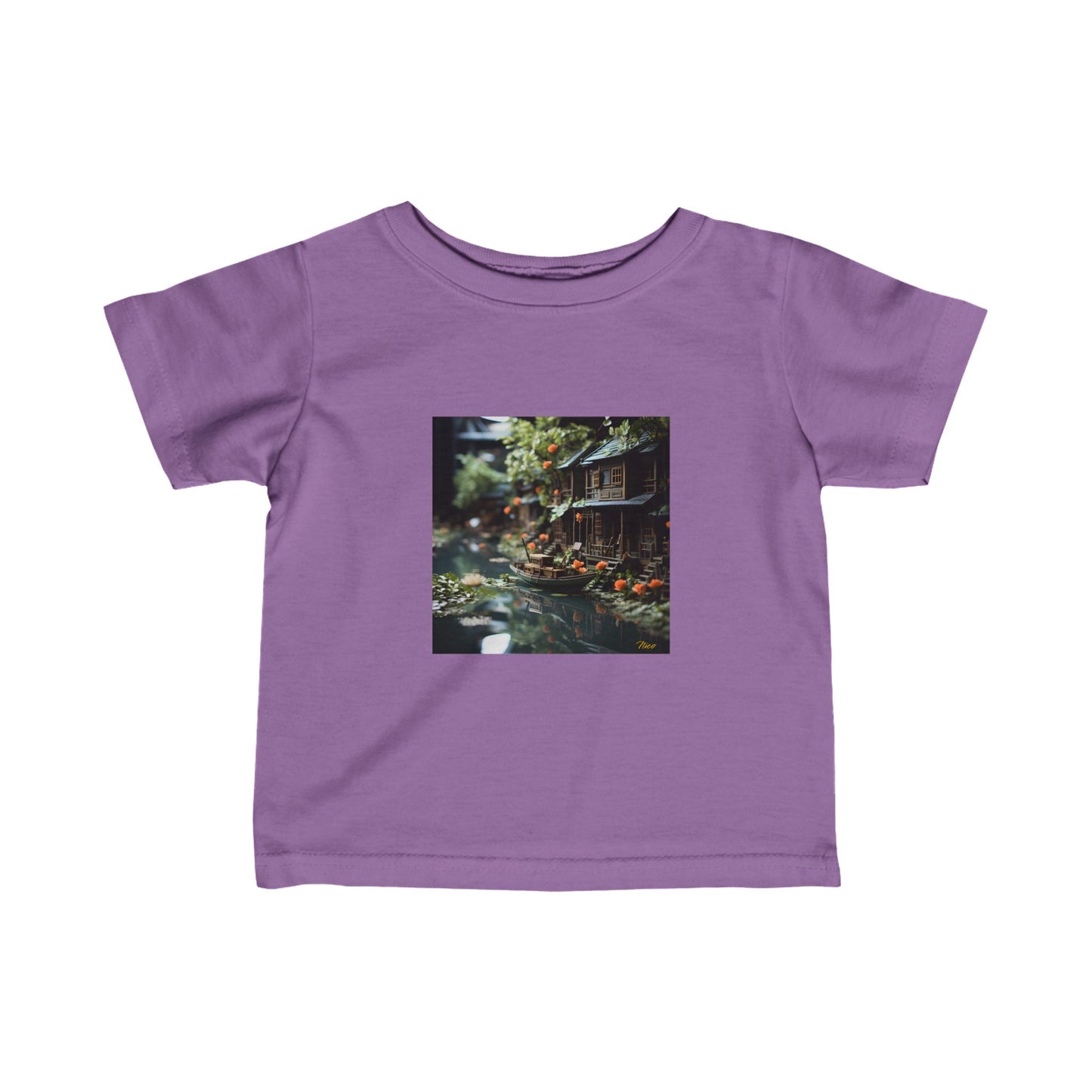 Born on A Bayou Series Print #9 Infant Fine Jersey Tee