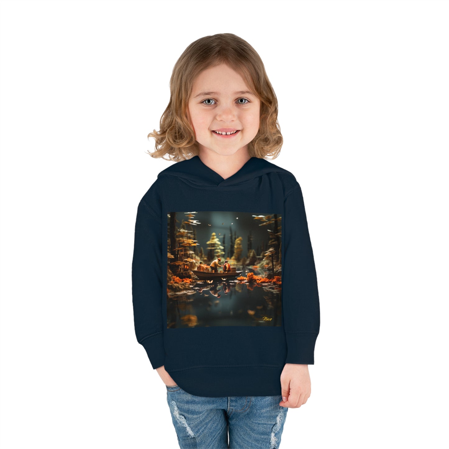 Born On A Bayou Series Print #10 Toddler Pullover Fleece Hoodie