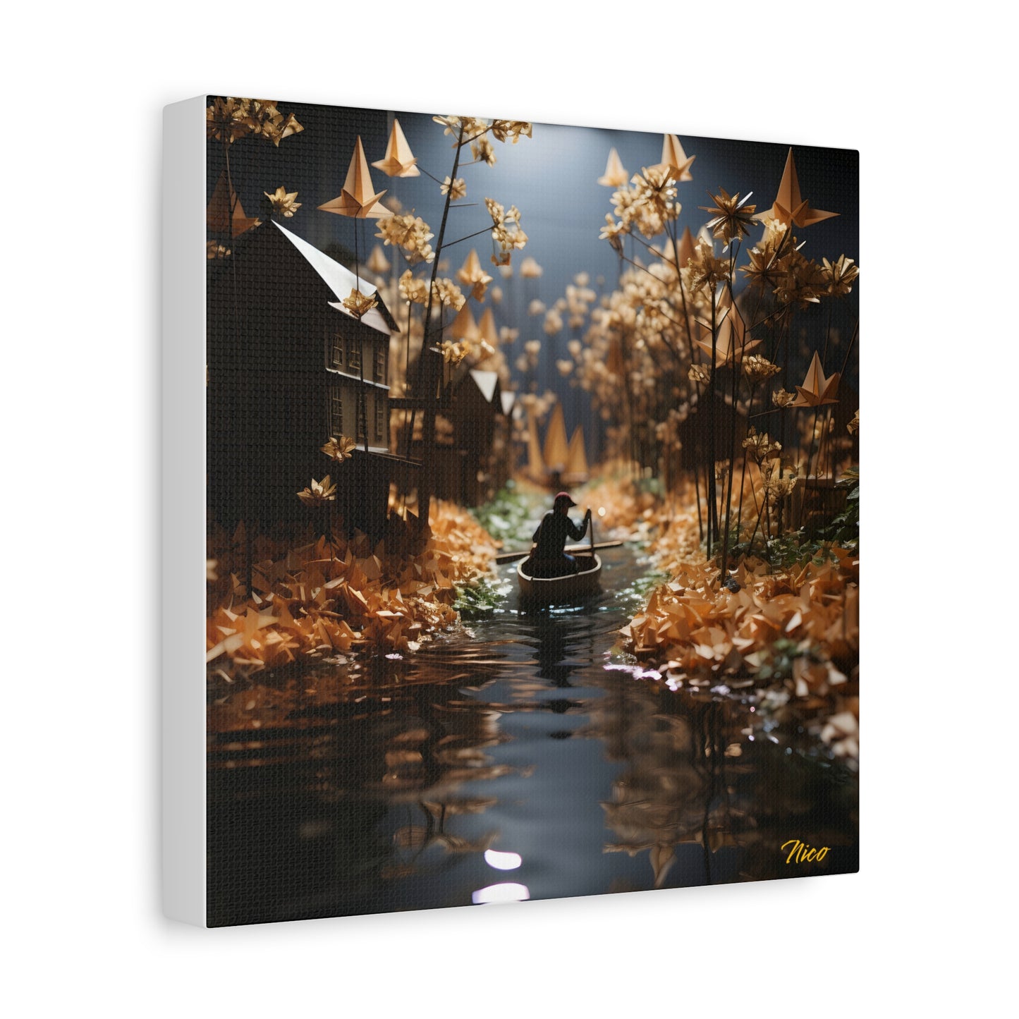 Born On A Bayou Print #5 - Streached Matte Canvas Print, 1.25" Thick