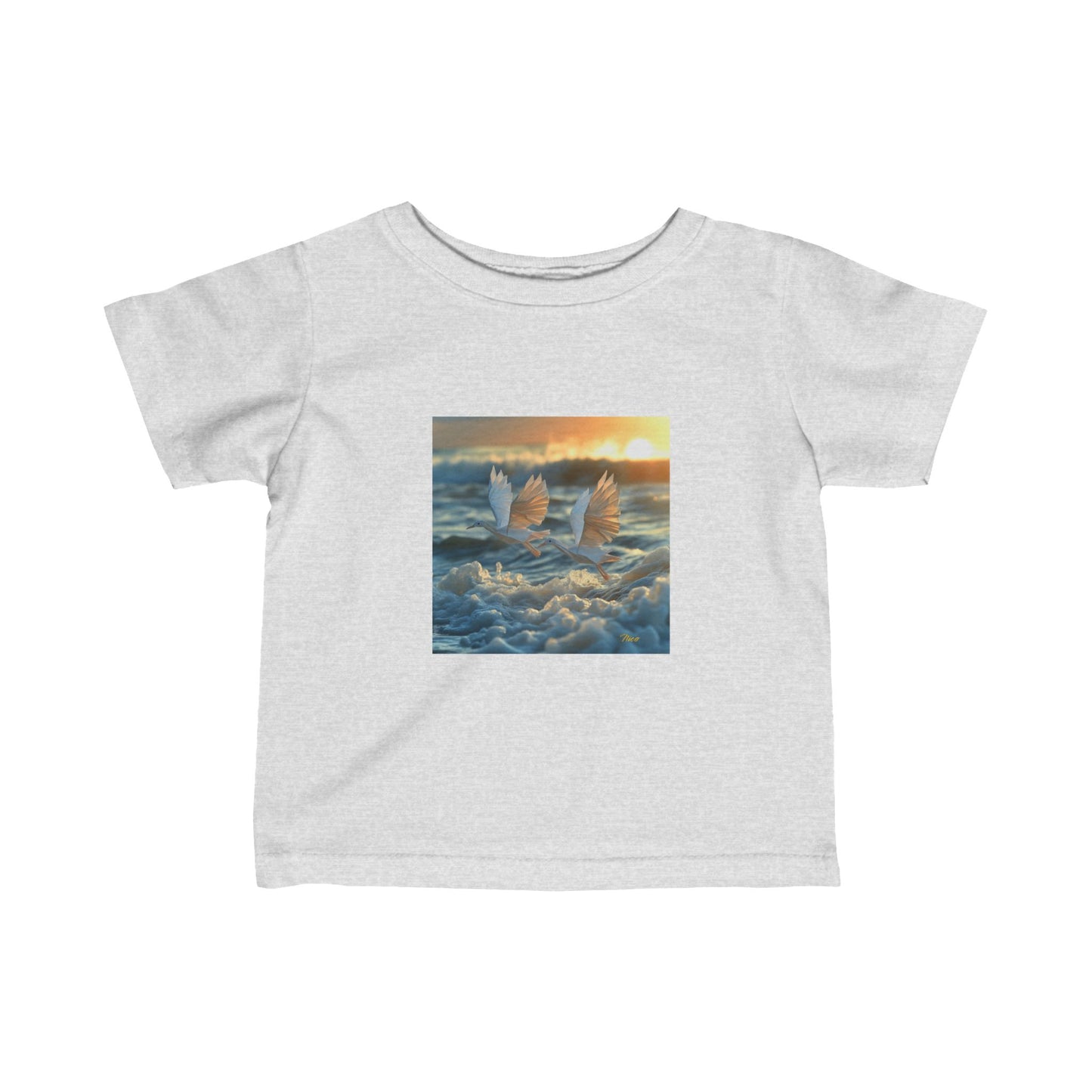 By The Seaside Series Print #5 Infant Fine Jersey Tee