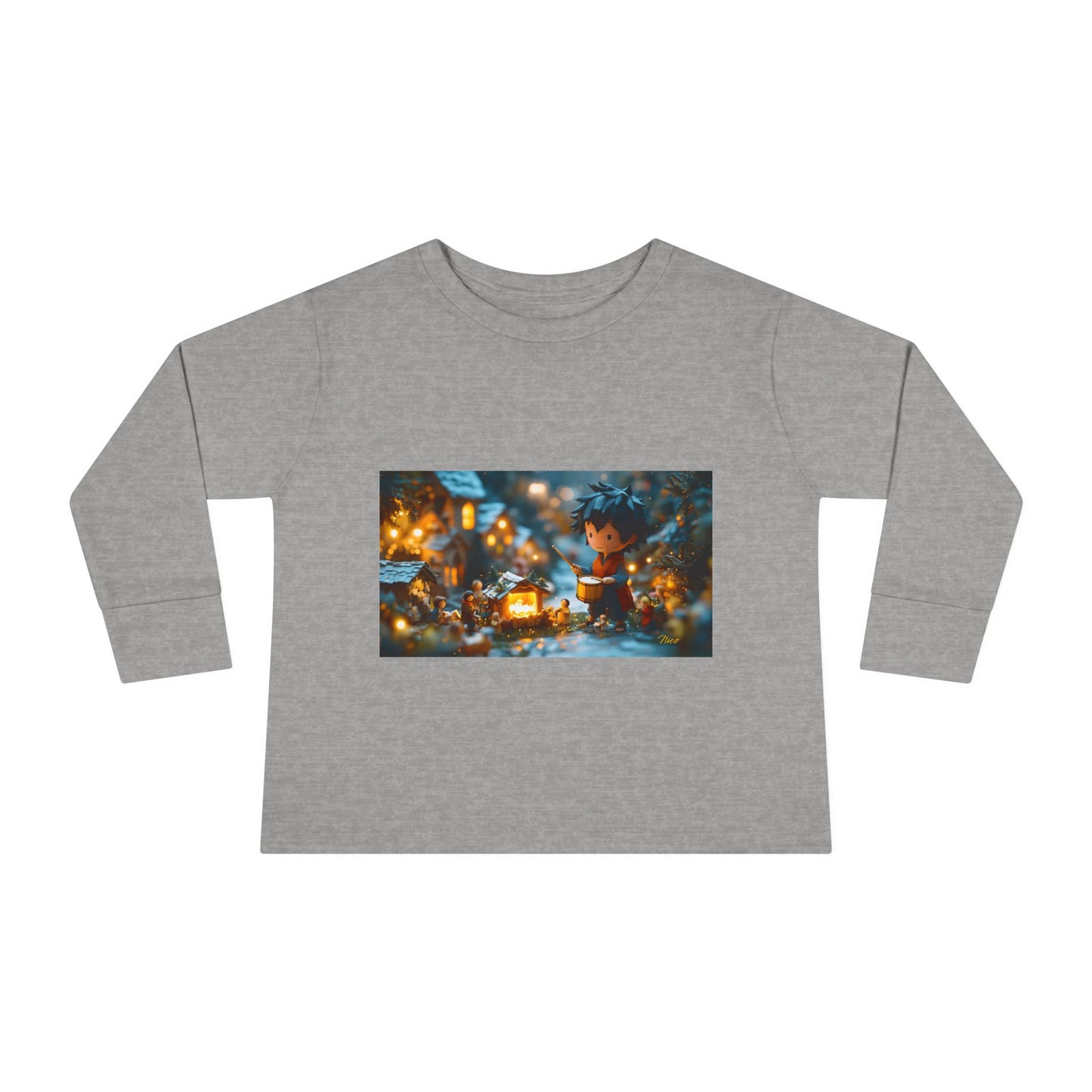 Chirstmas 2024 Series Print #8 Toddler Long Sleeve Tee