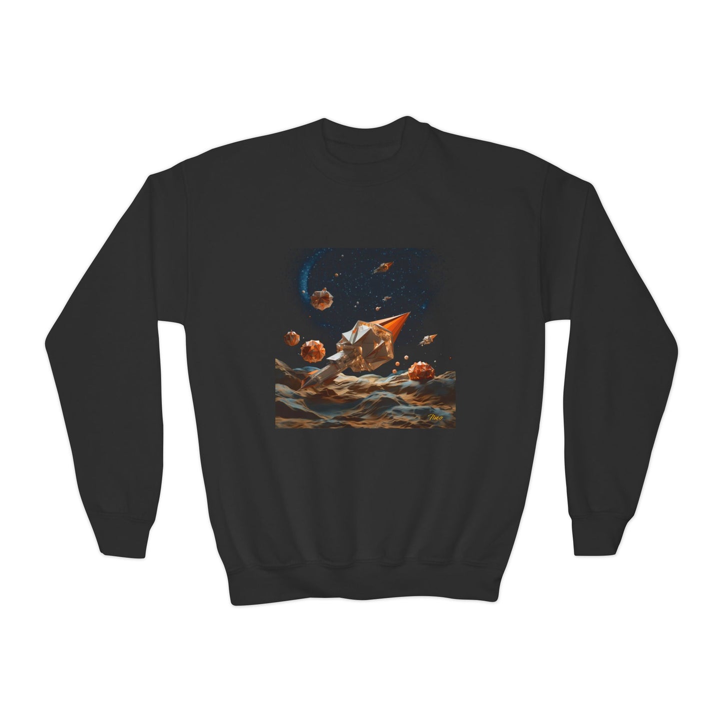 Elons' Dream Series Print #3 Youth Crewneck Sweatshirt