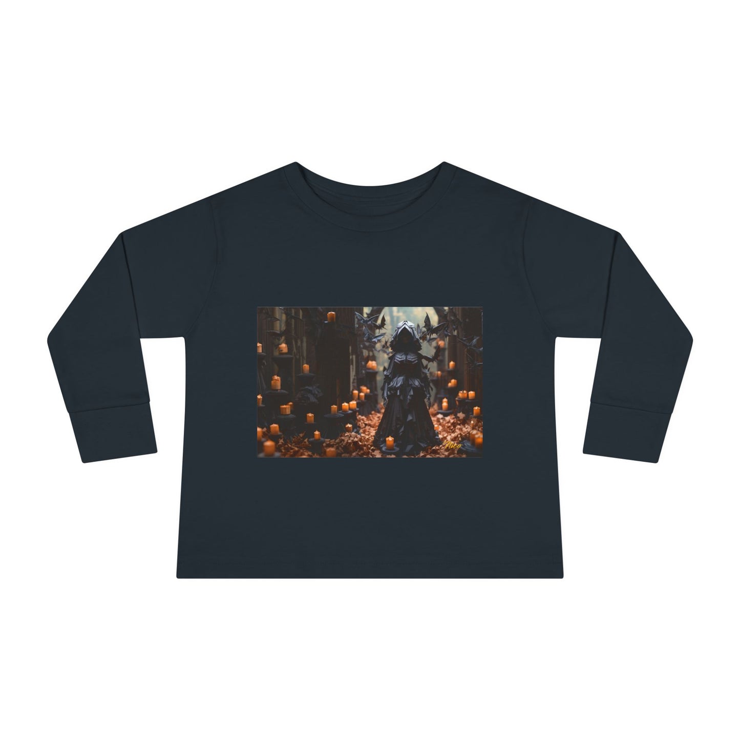 Halloween 2024 Series Print #5 Toddler Long Sleeve Tee