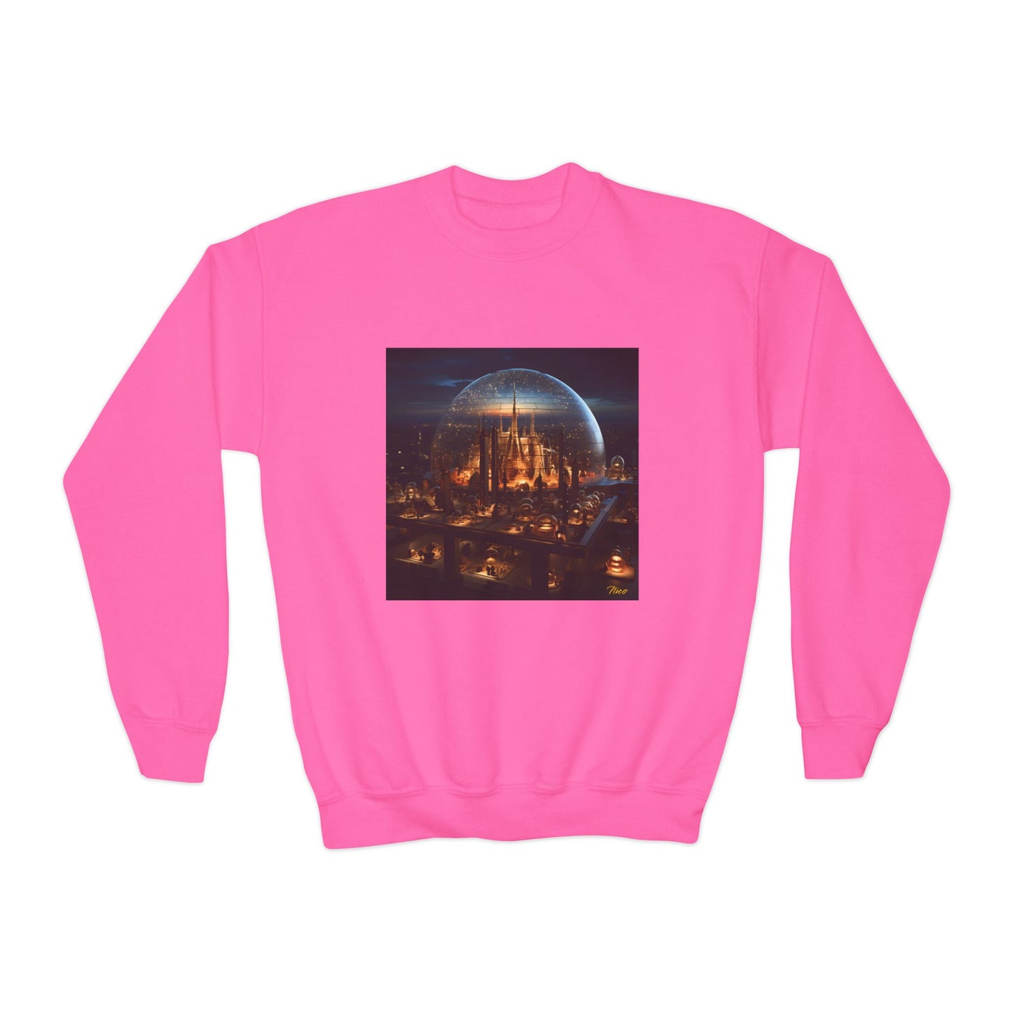 Elons' Dream Series Print #10 Youth Crewneck Sweatshirt