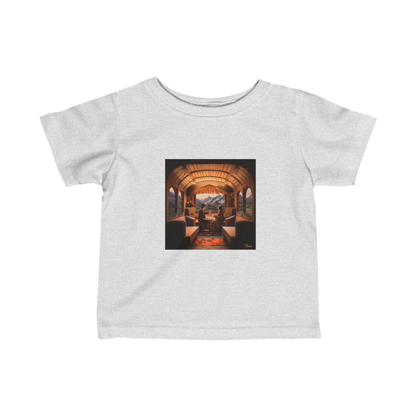 Orient Express Series Print #10 Infant Fine Jersey Tee