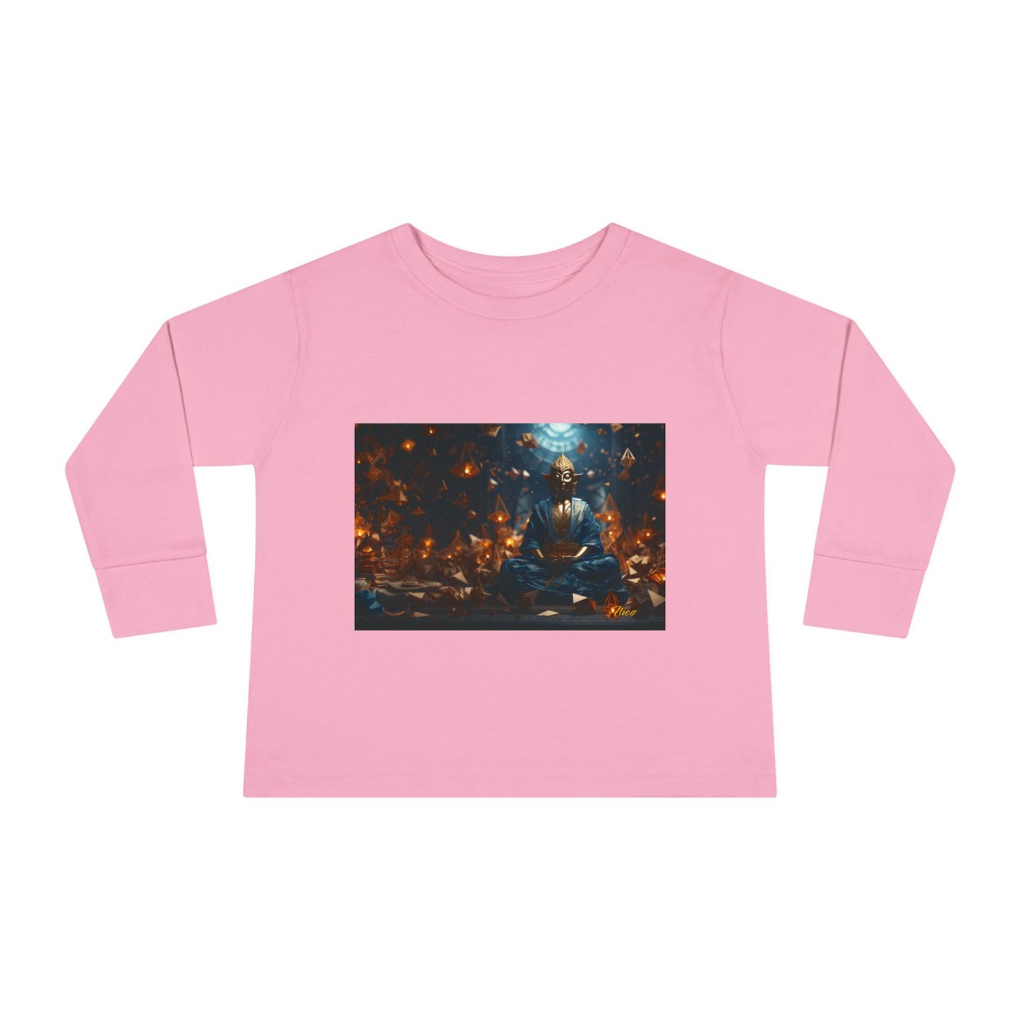 Ascending Buddha Series Print #1 Toddler Long Sleeve Tee