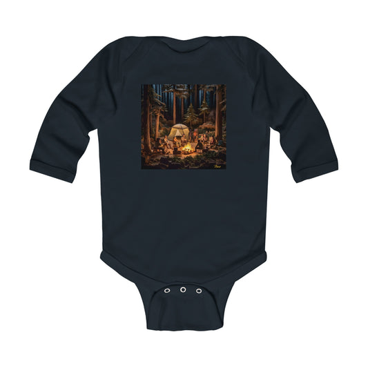 Under The Starry Skies Series Print #4 Infant Long Sleeve Bodysuit