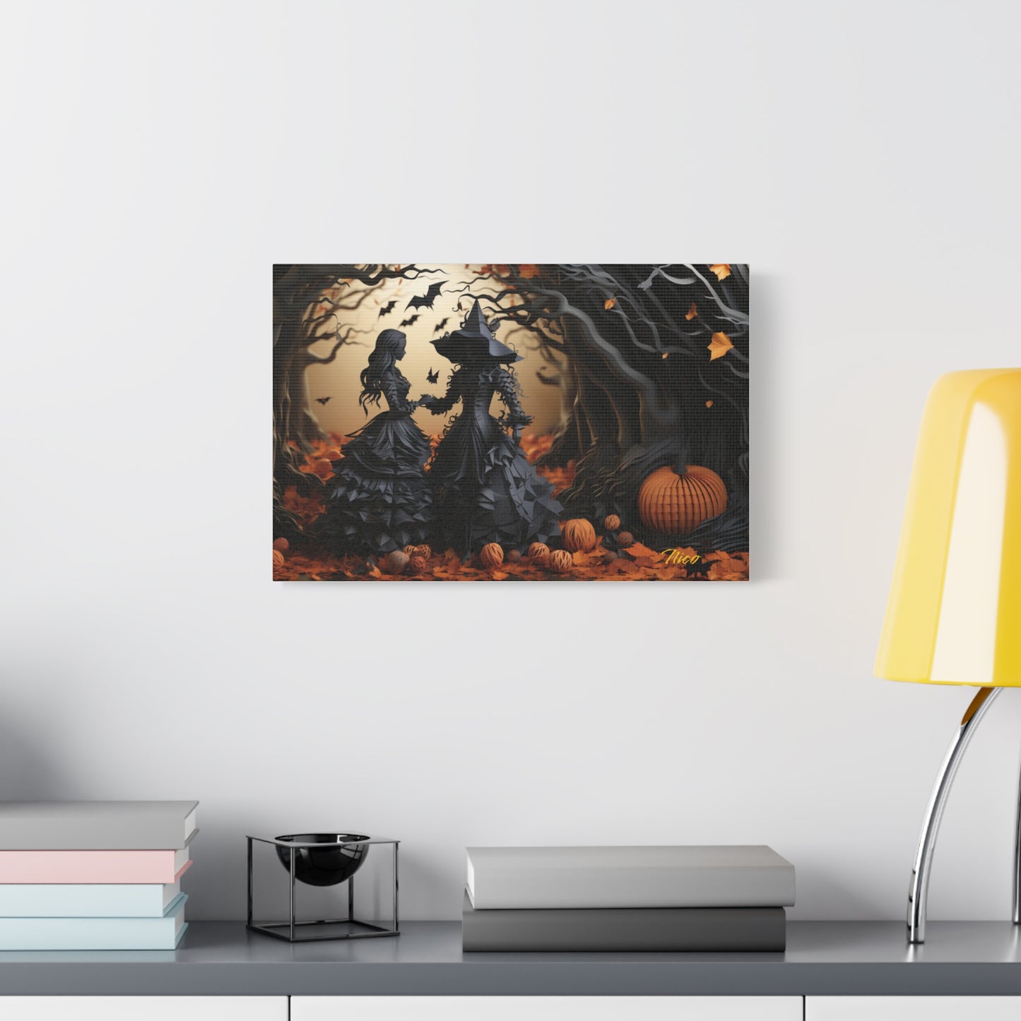 Halloween 2023 Series Print #9 - Streched Matte Canvas Print, 1.25" Thick