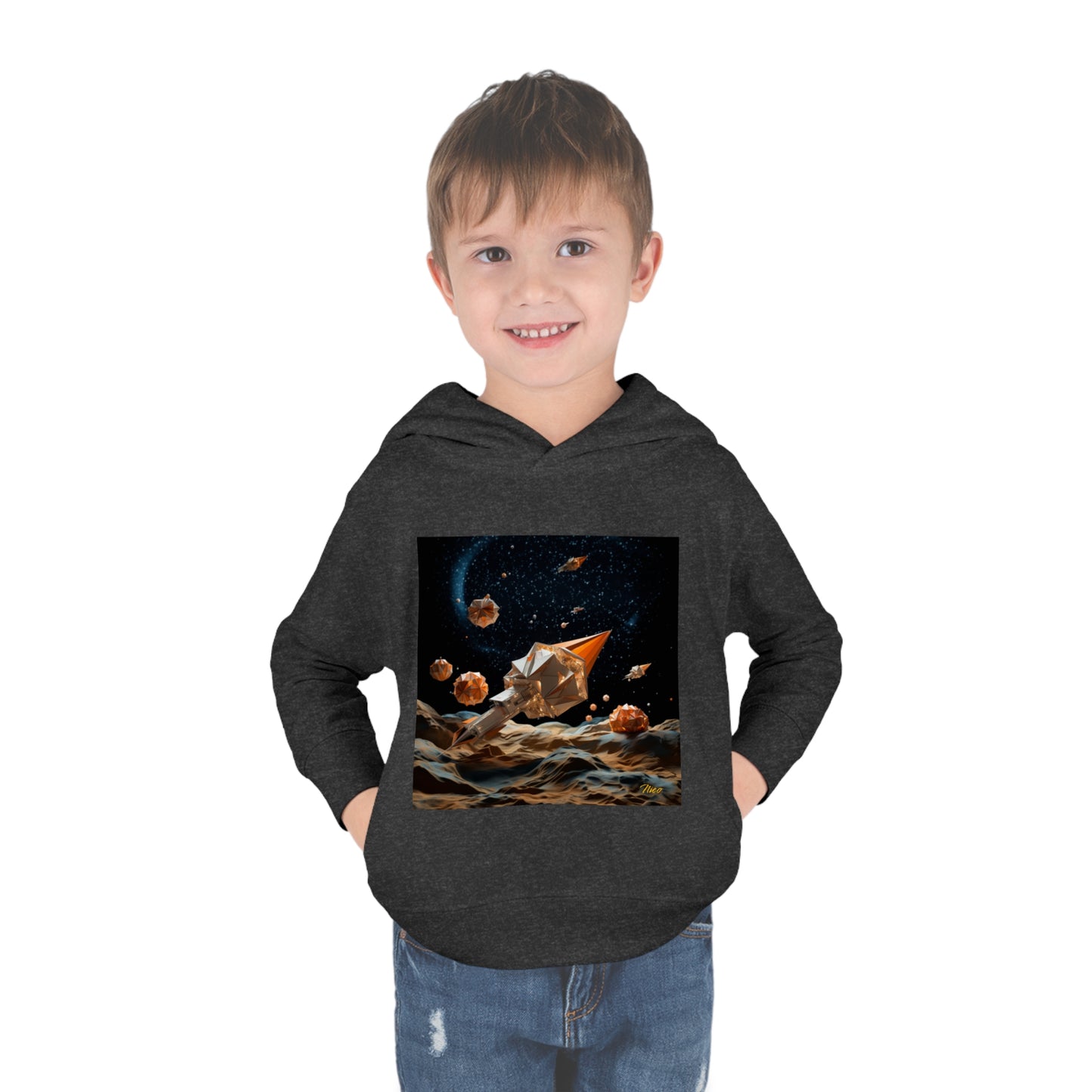 Elons' Dream Series Print #3 Toddler Pullover Fleece Hoodie