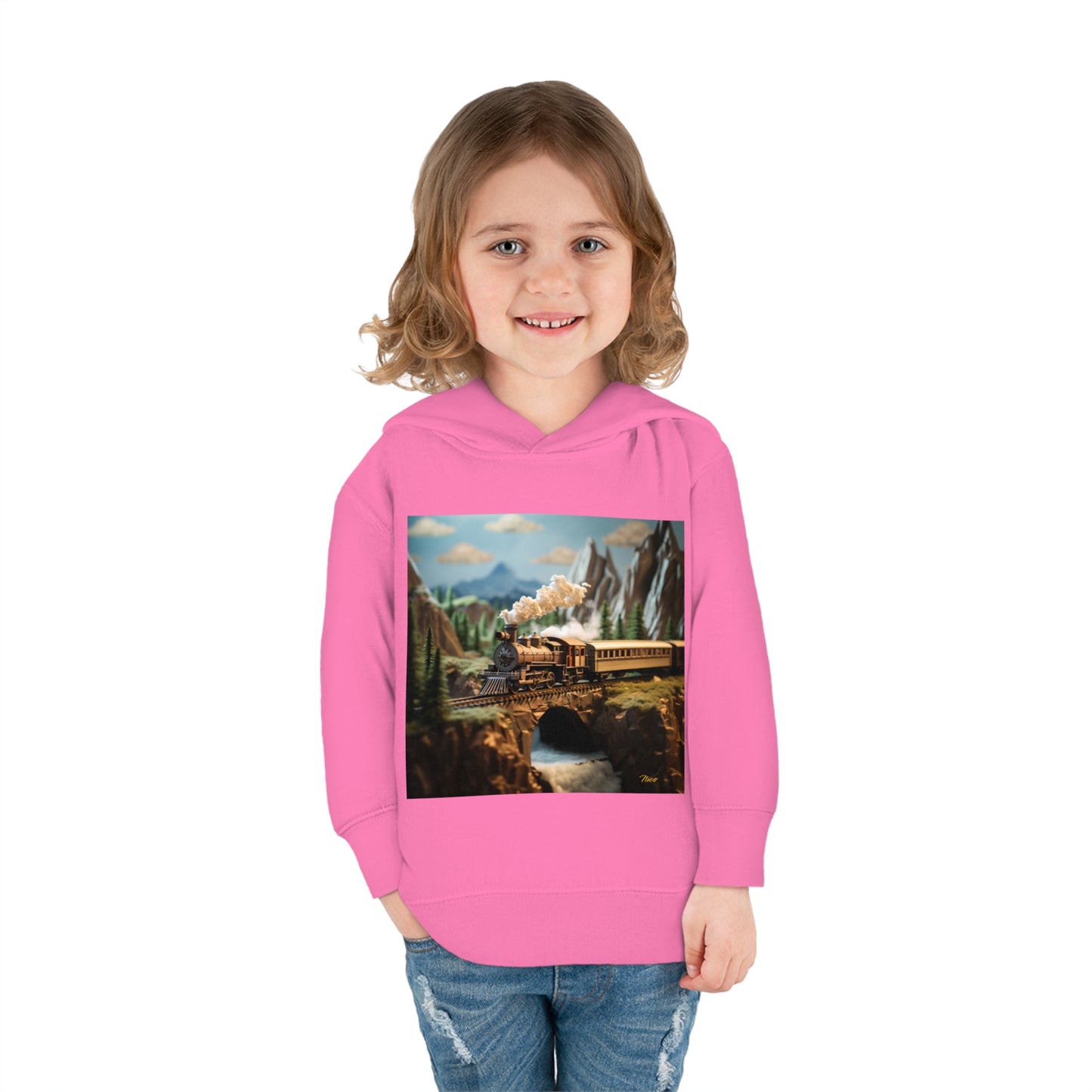 Orient Express Series Print #5 Toddler Pullover Fleece Hoodie