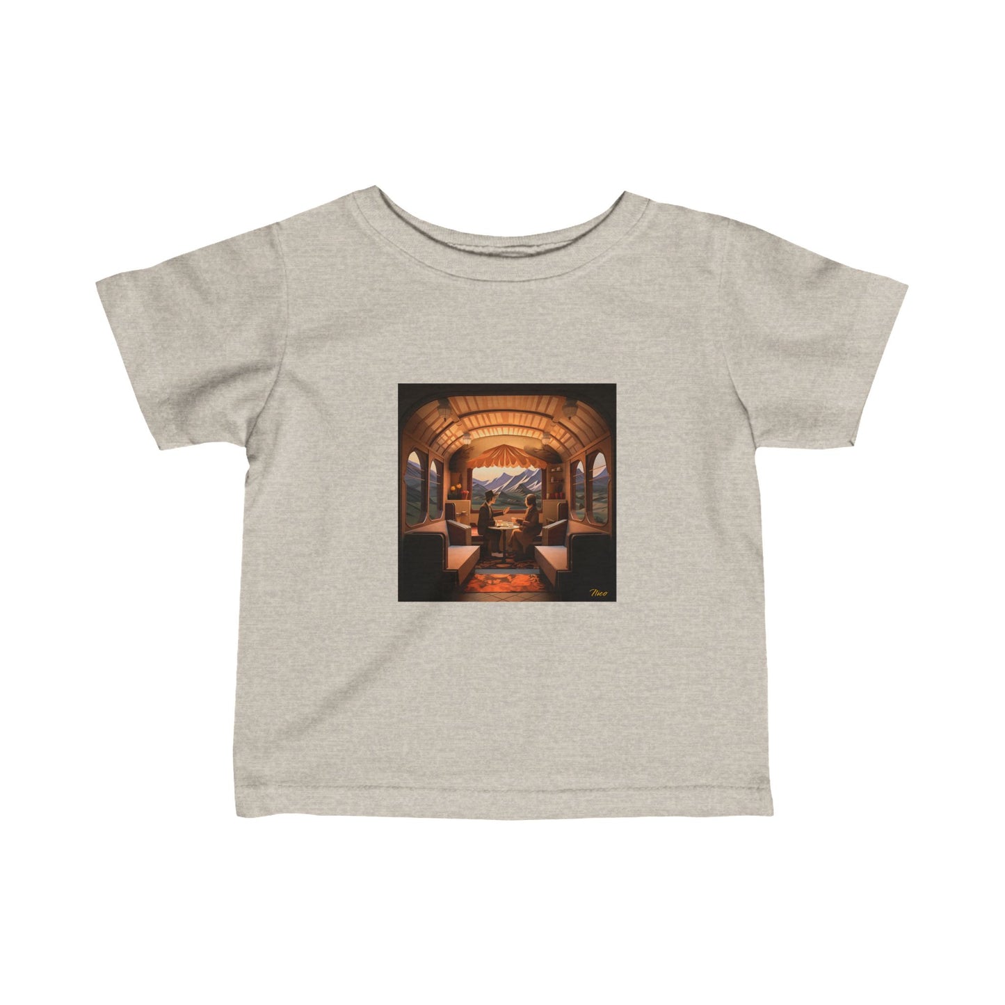 Orient Express Series Print #10 Infant Fine Jersey Tee