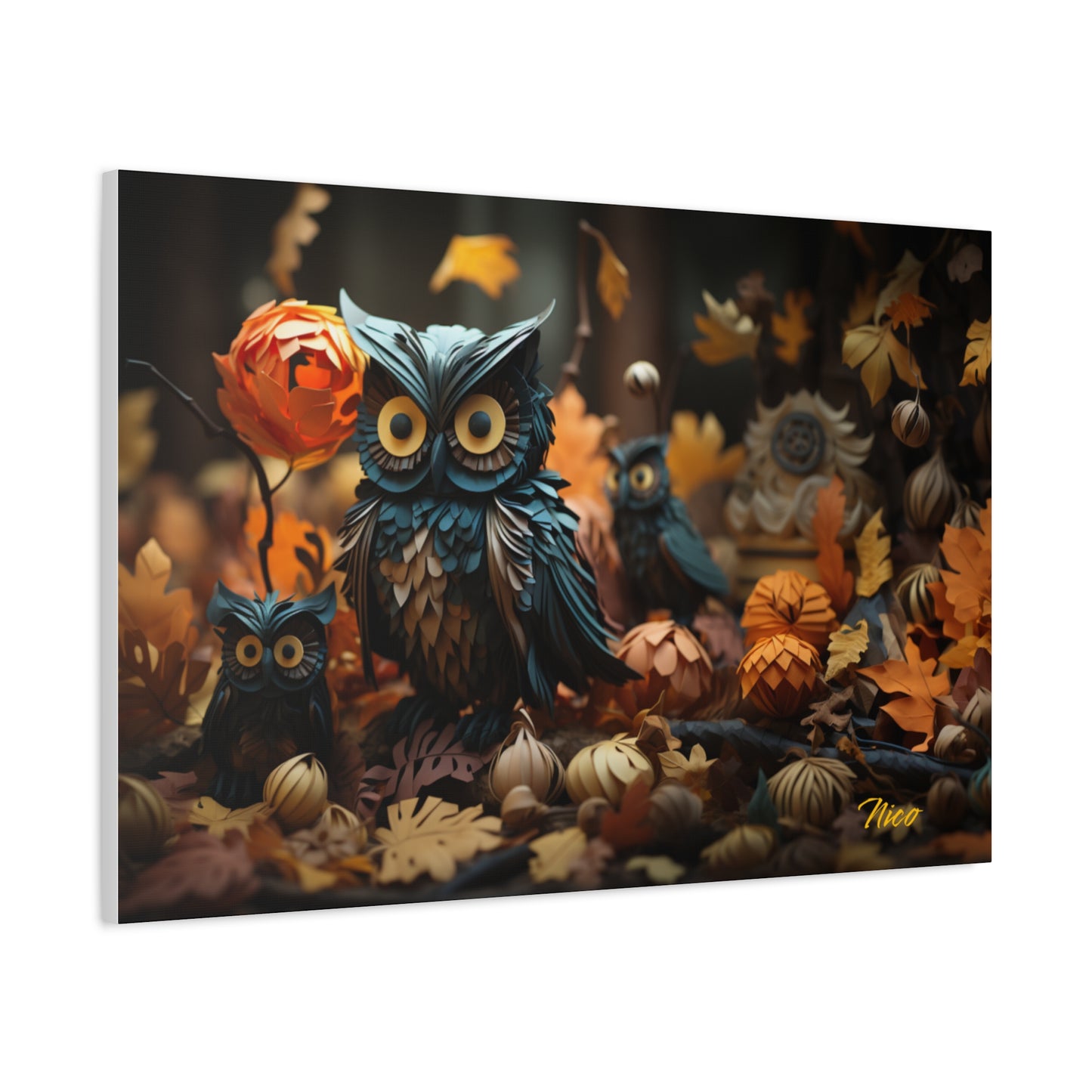 Halloween 2023 Series Print #8 - Streched Matte Canvas Print, 1.25" Thick