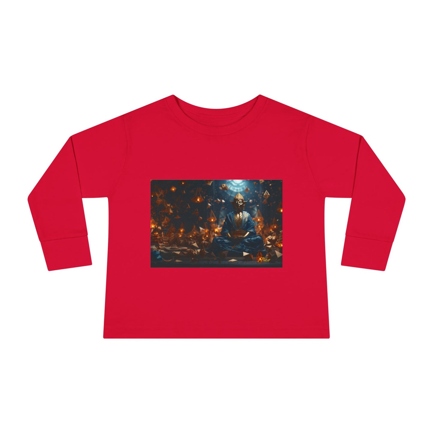 Ascending Buddha Series Print #1 Toddler Long Sleeve Tee