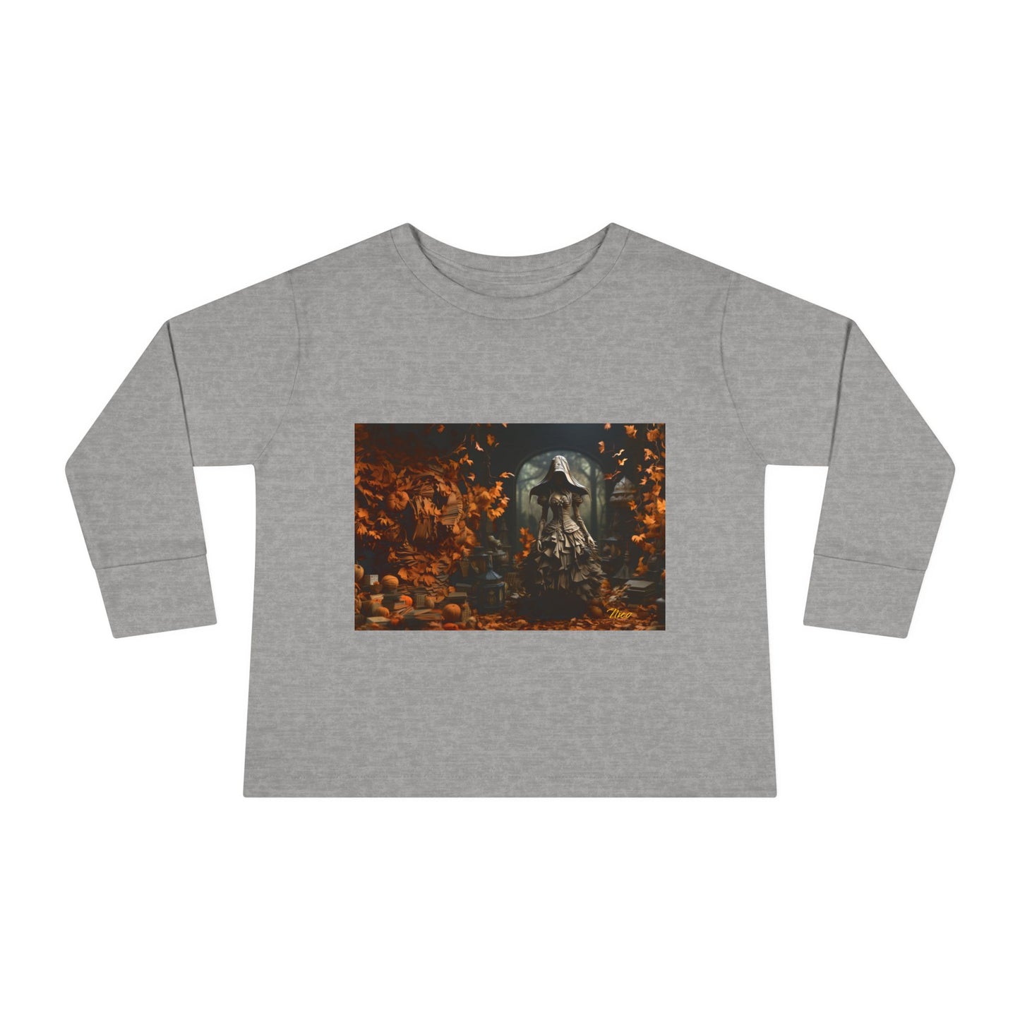 Halloween 2024 Series Print #7 Toddler Long Sleeve Tee