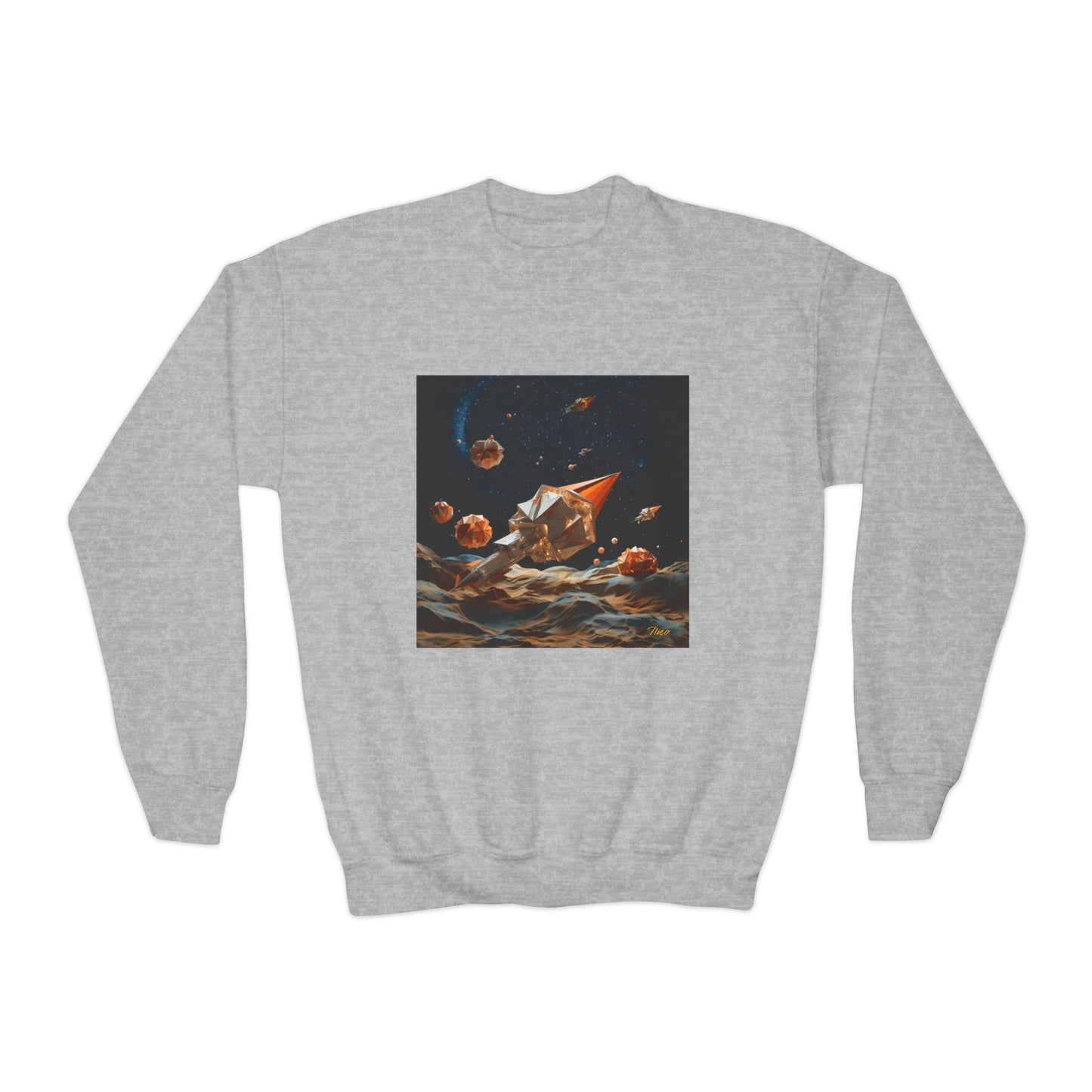 Elons' Dream Series Print #3 Youth Crewneck Sweatshirt